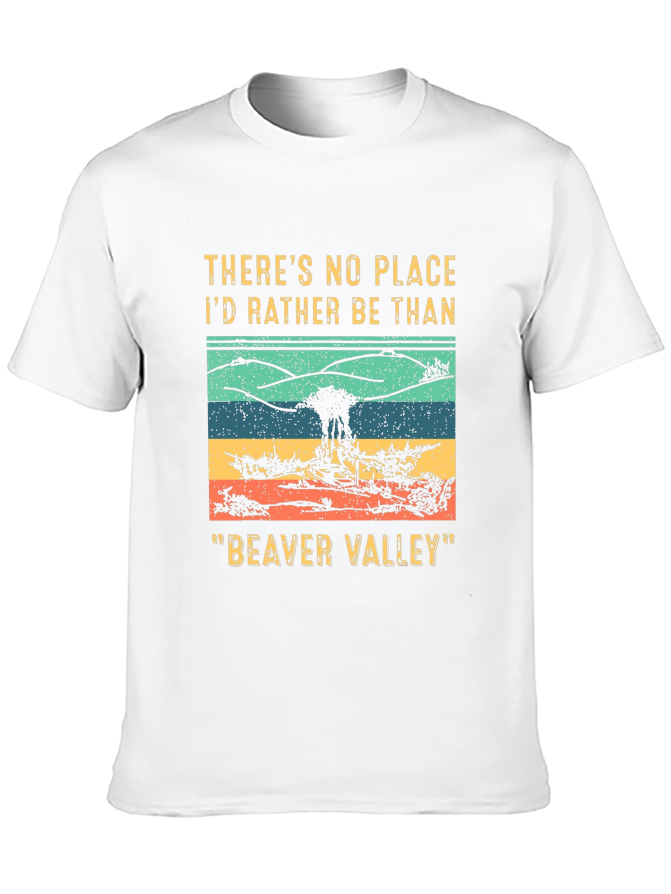 Black Beaver Valley Graphic Tee - Outdoor Adventure Shirt view 10