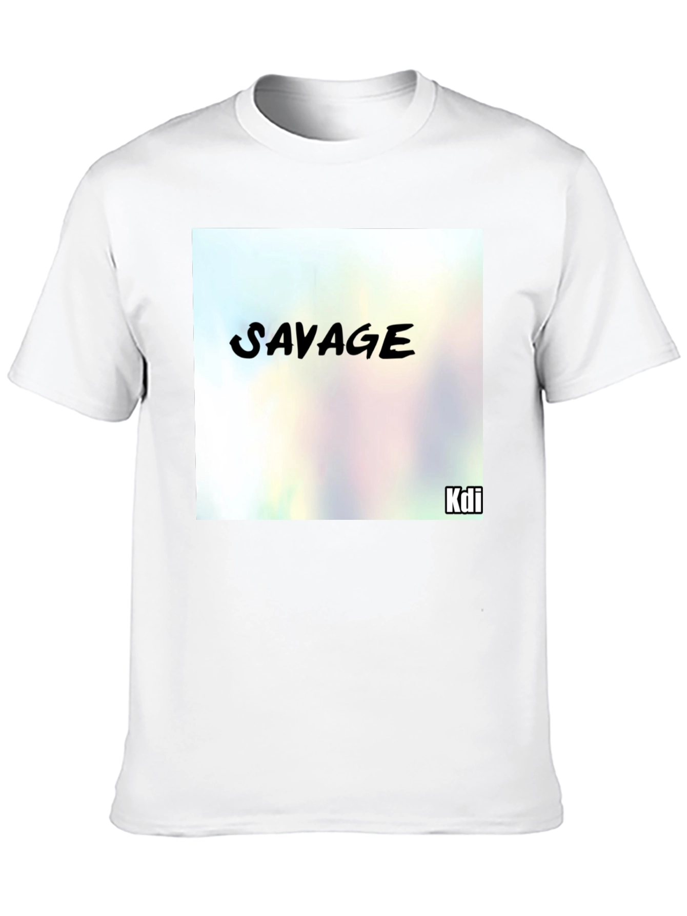 Black Savage Graphic T-Shirt - Trendy Streetwear view 10
