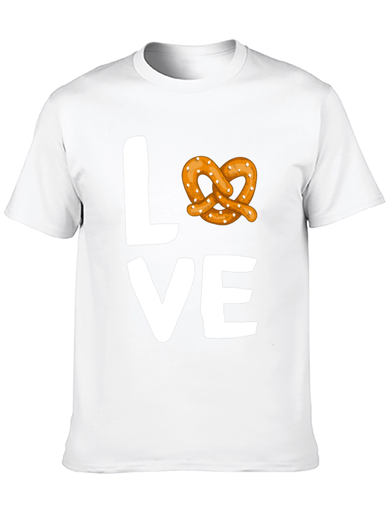Black Love Pretzel Graphic Tee - Soft Cotton Blend view 10