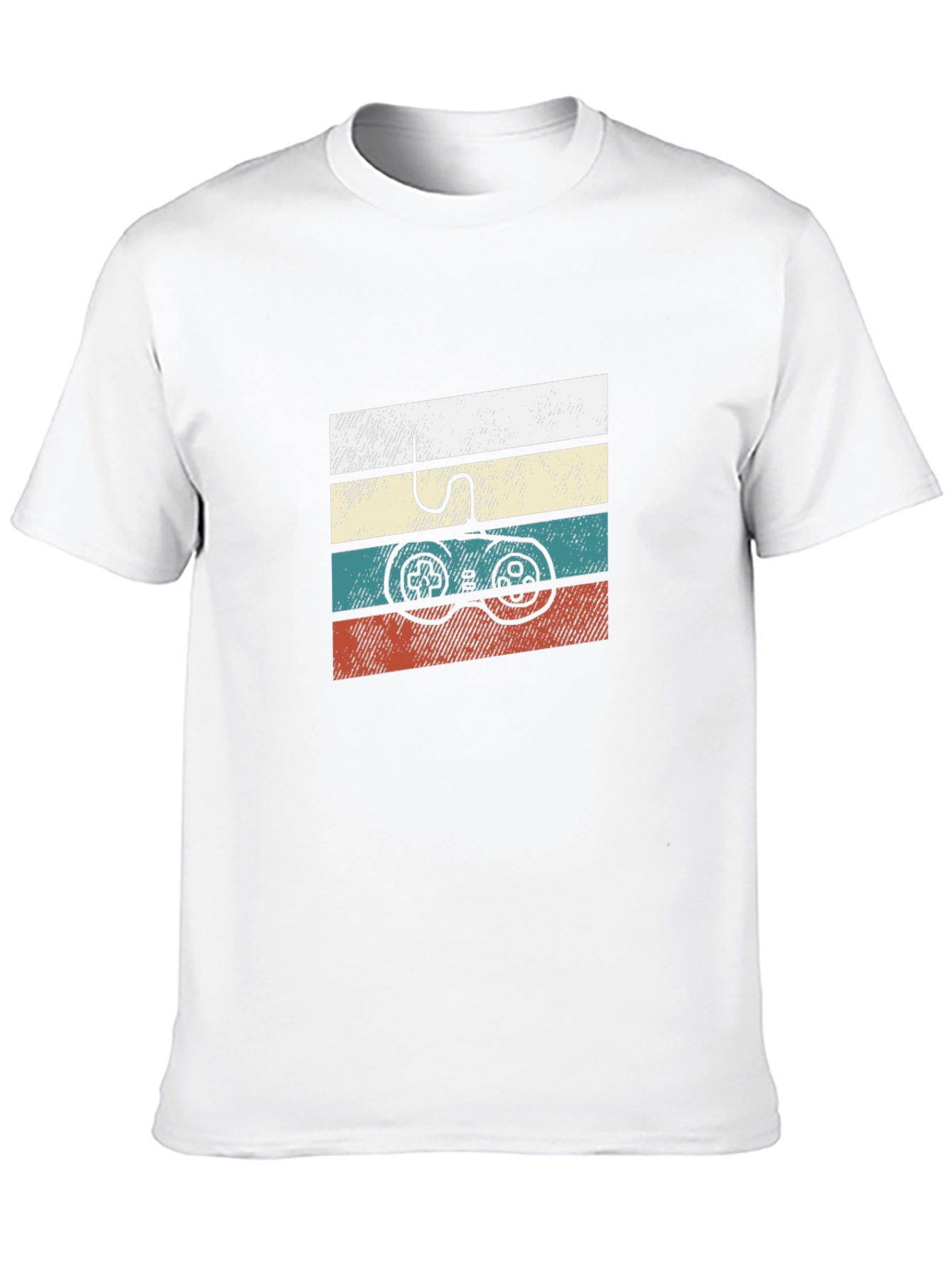 Black Retro Gamer T-Shirt - Vintage Console Style view 10