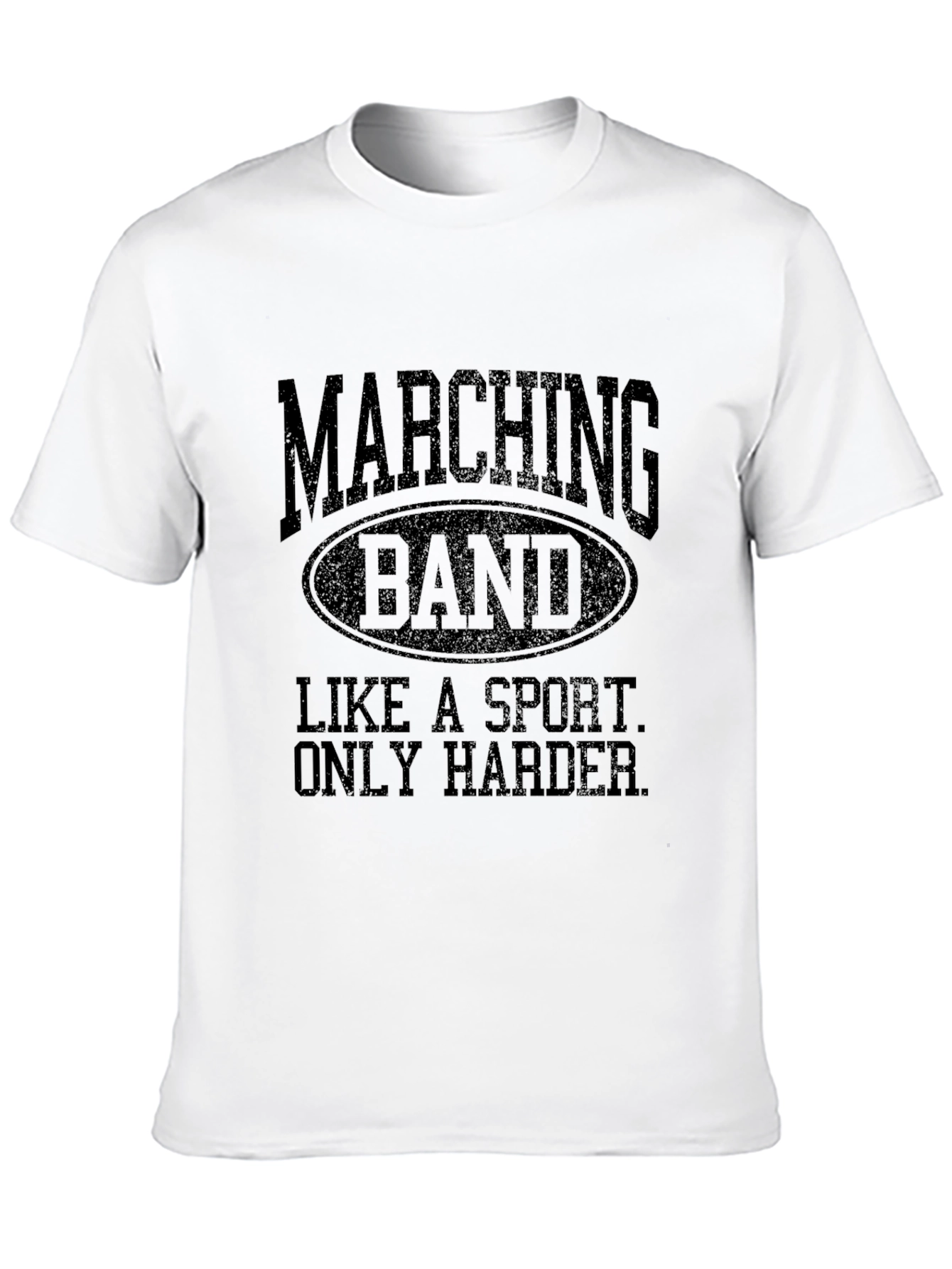 Black Marching Band Shirt - Like a Sport, Only Harder view 10