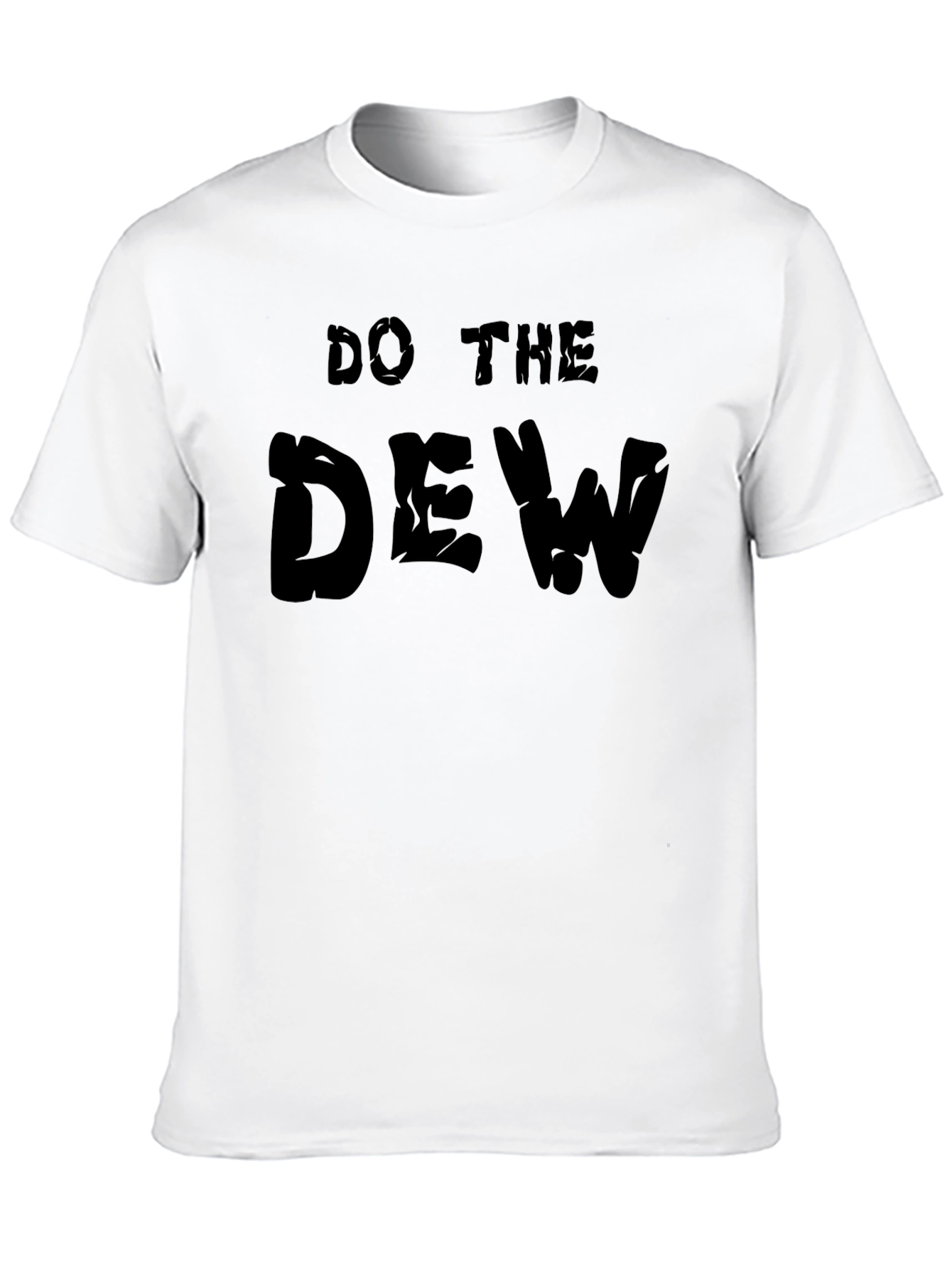 Black Do The Dew Graphic Tee - Mountain Dew Inspired Black T-Shirt view 10