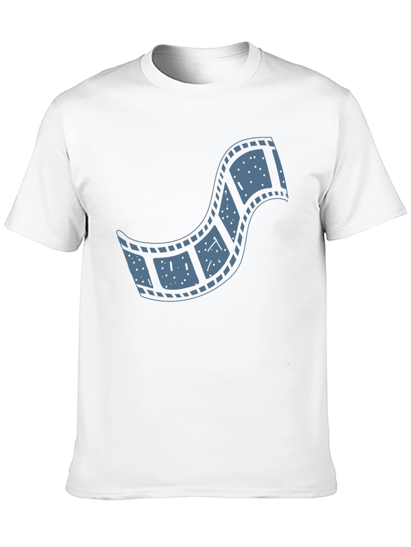 Black Movie Film Reel T-Shirt - Black view 10