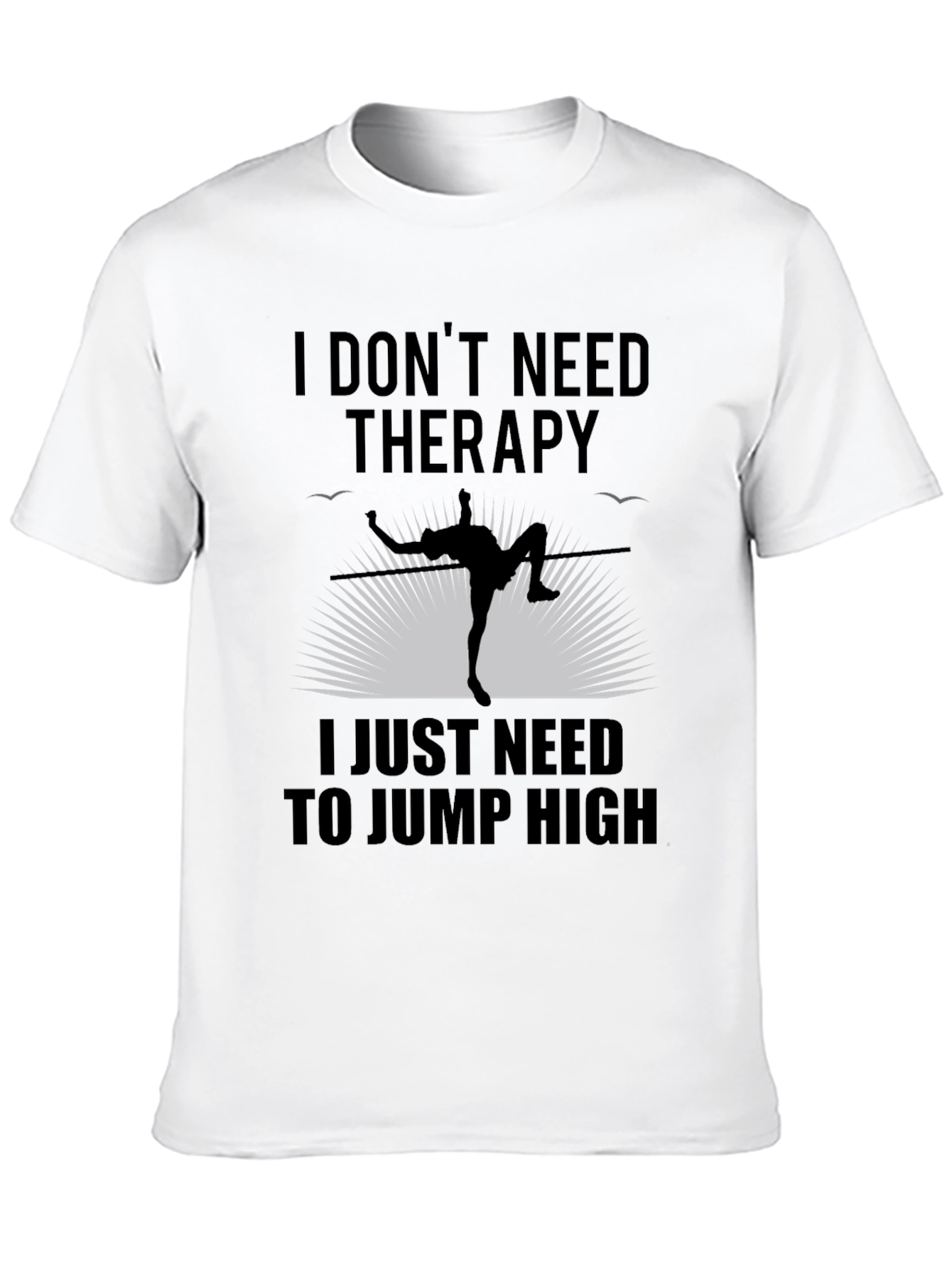 Black Jump High Therapy T-Shirt view 10