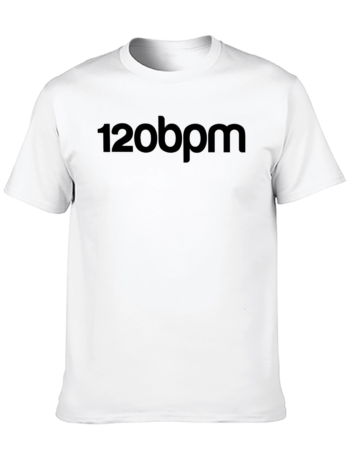 Black 120 BPM Black T-Shirt - Musician's Fashion view 10