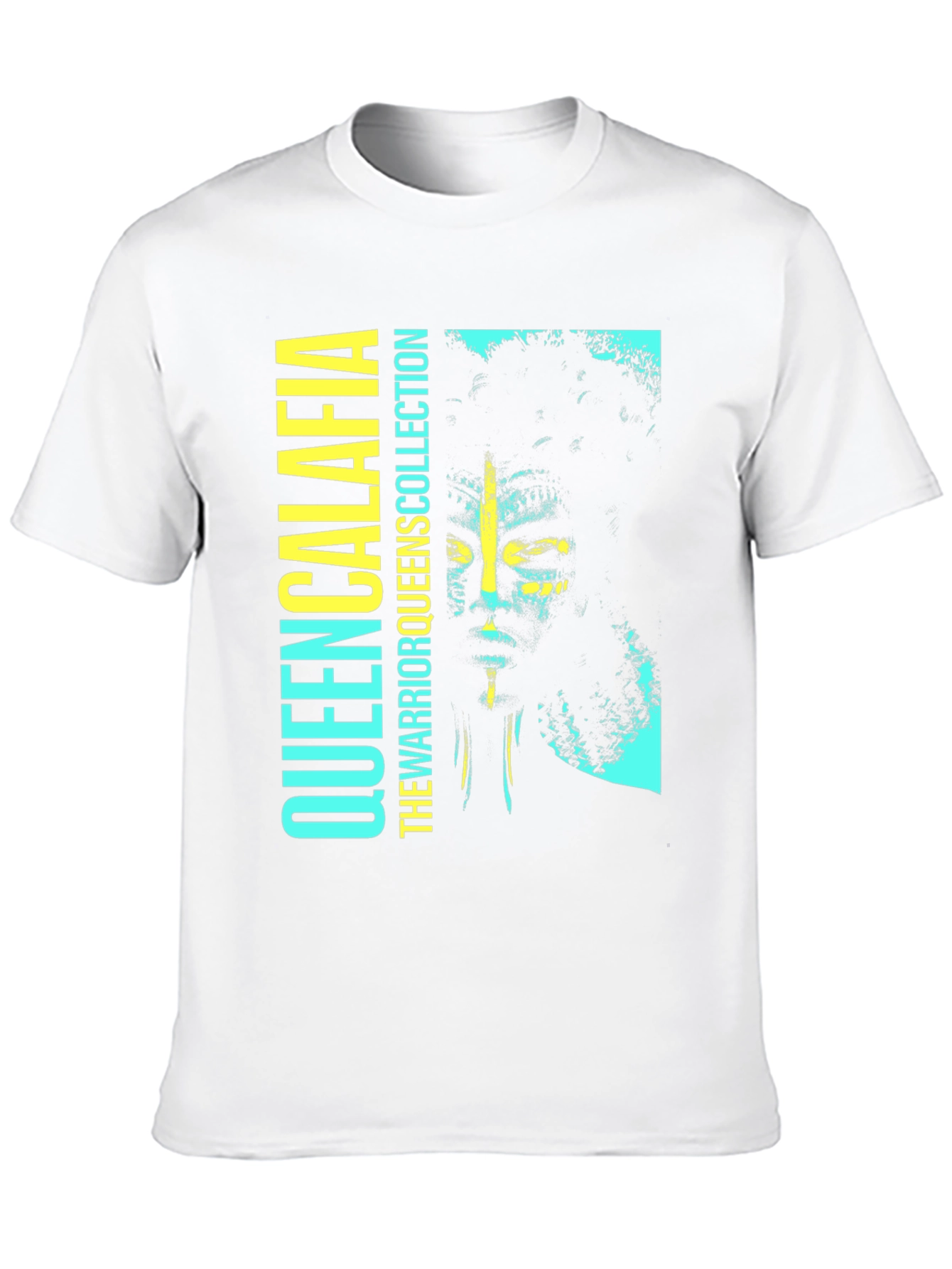 Black Queen Calafia Warrior Graphic Tee - Black view 10