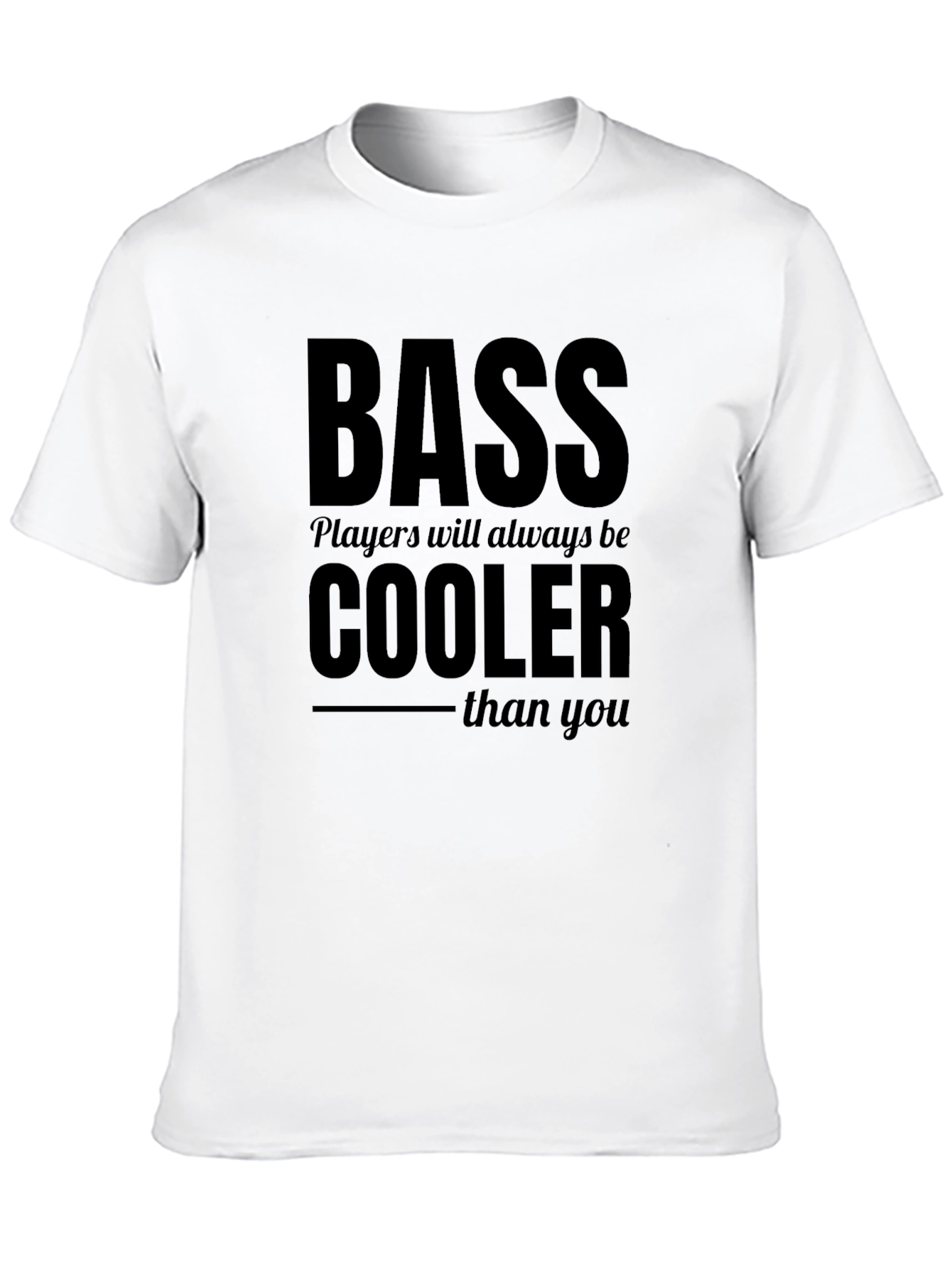 Black Bass Players are Cooler T-Shirt view 10