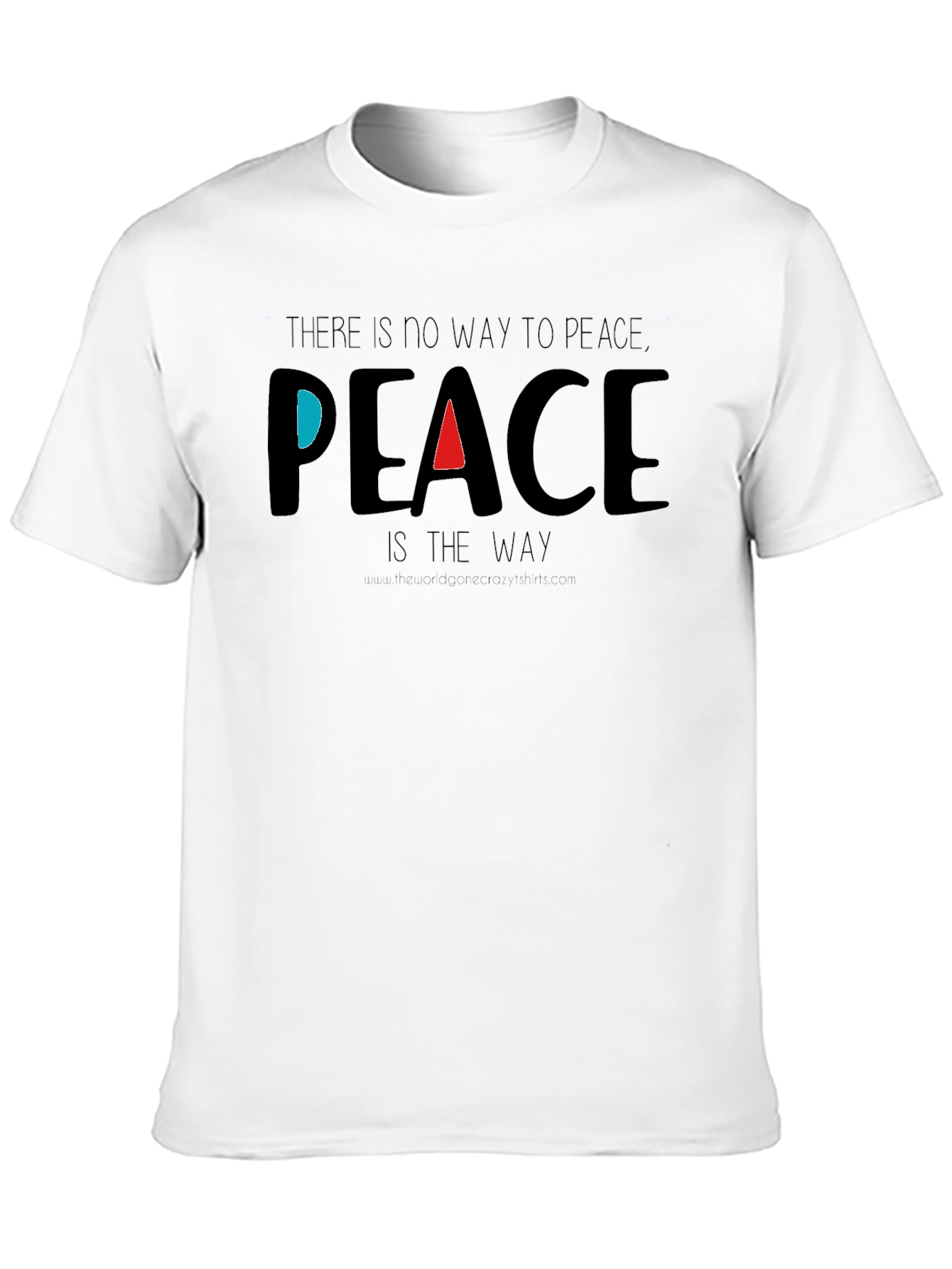 Black Peaceful Mind T-Shirt: Inspiring Graphic Tee view 10