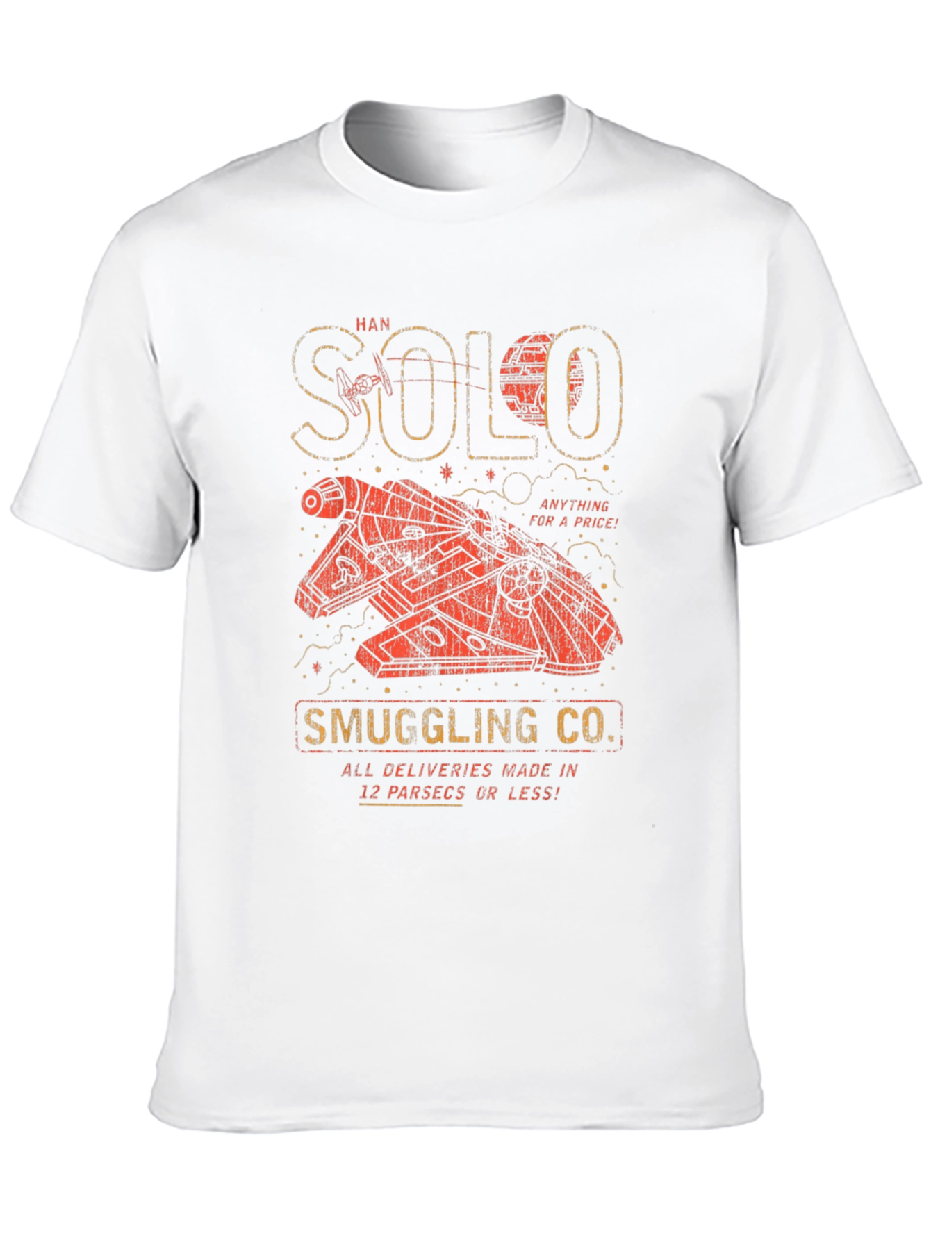 Black Han Solo Smuggling Co. T-Shirt view 10