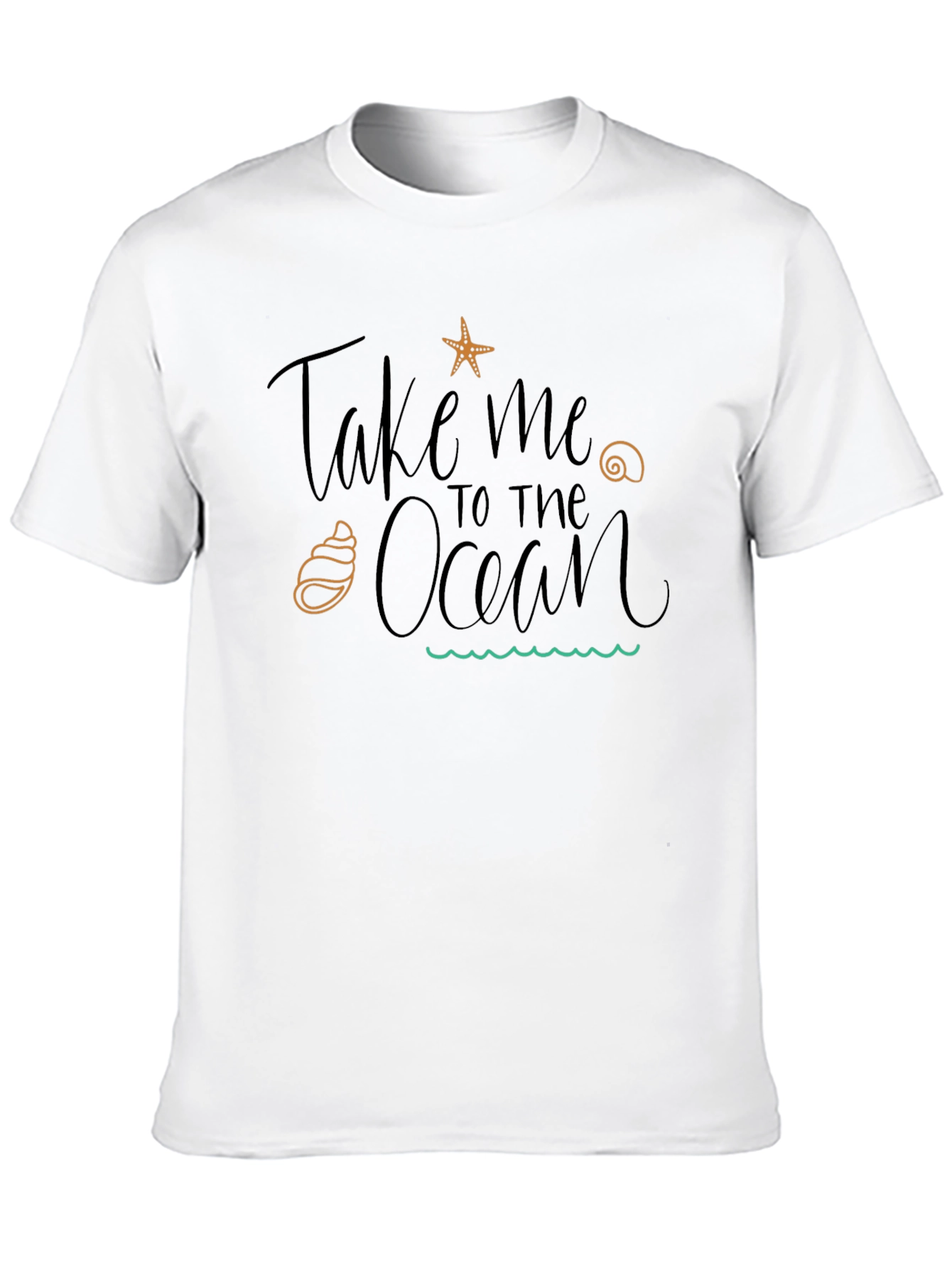Black Take Me to the Ocean Black T-Shirt view 10