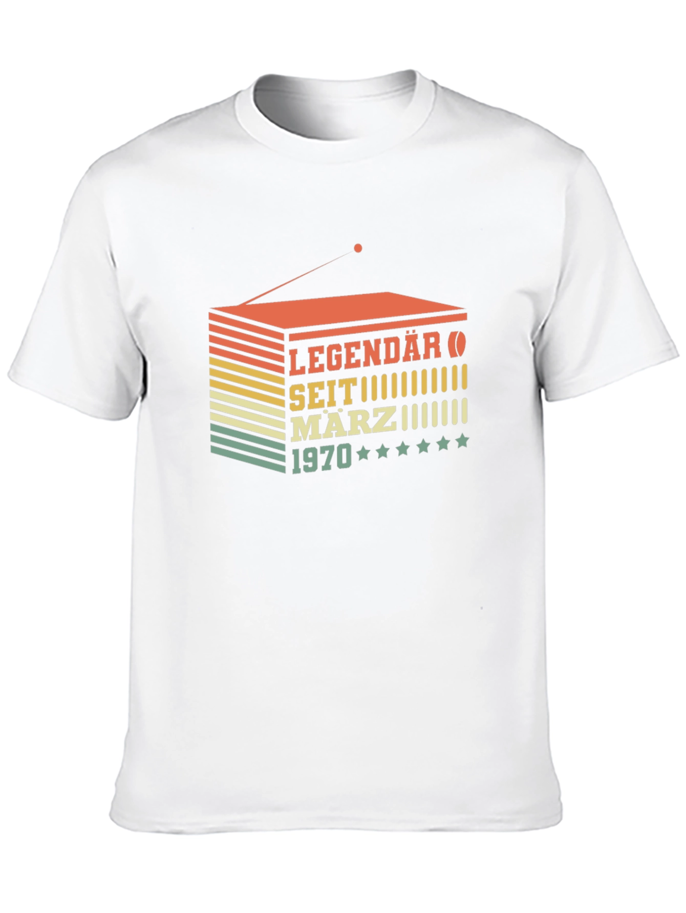 Black Legendary Since March 1970 T-Shirt view 10