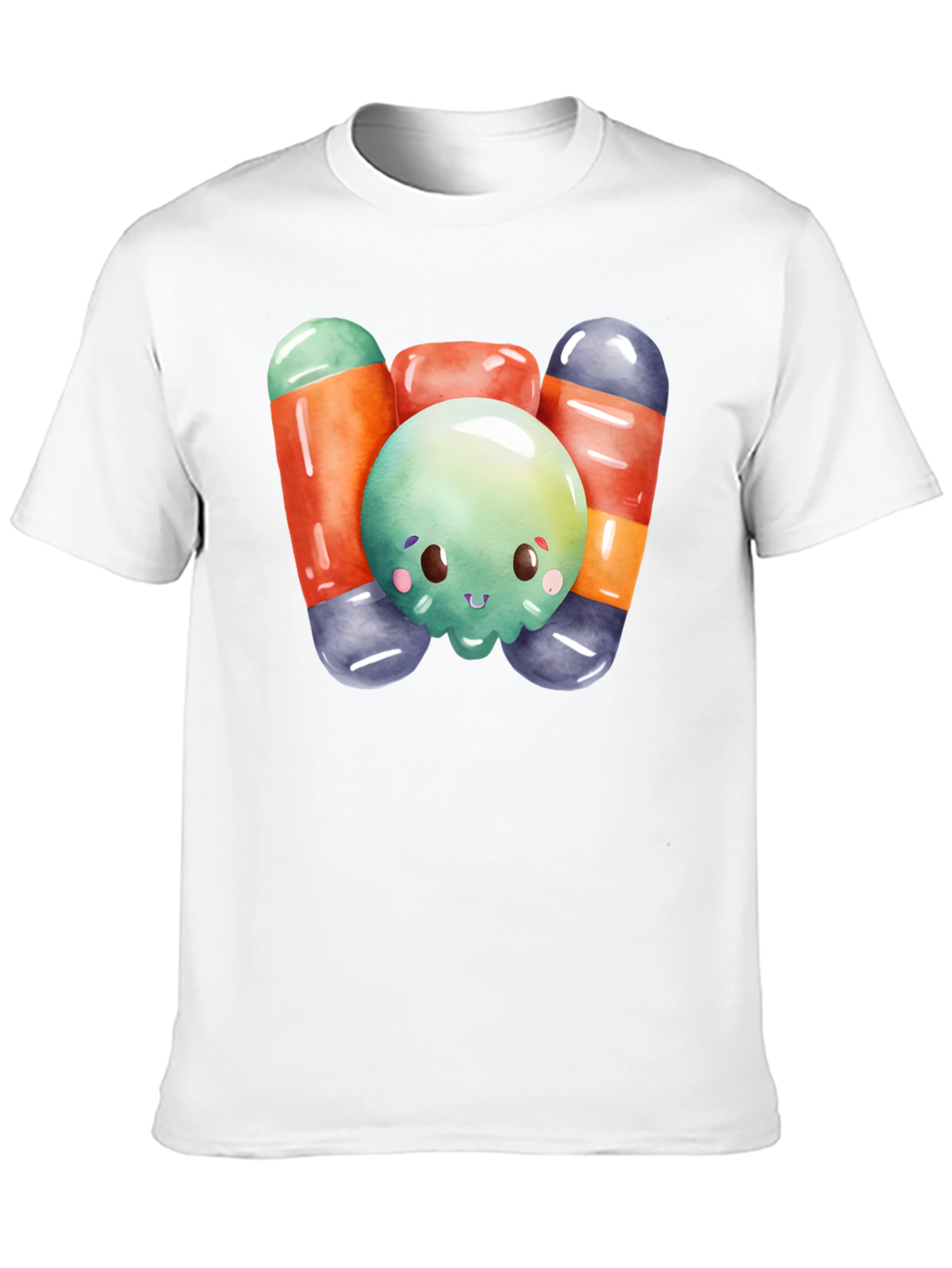 Black Kawaii Candy T-Shirt - Sweet Style! view 10