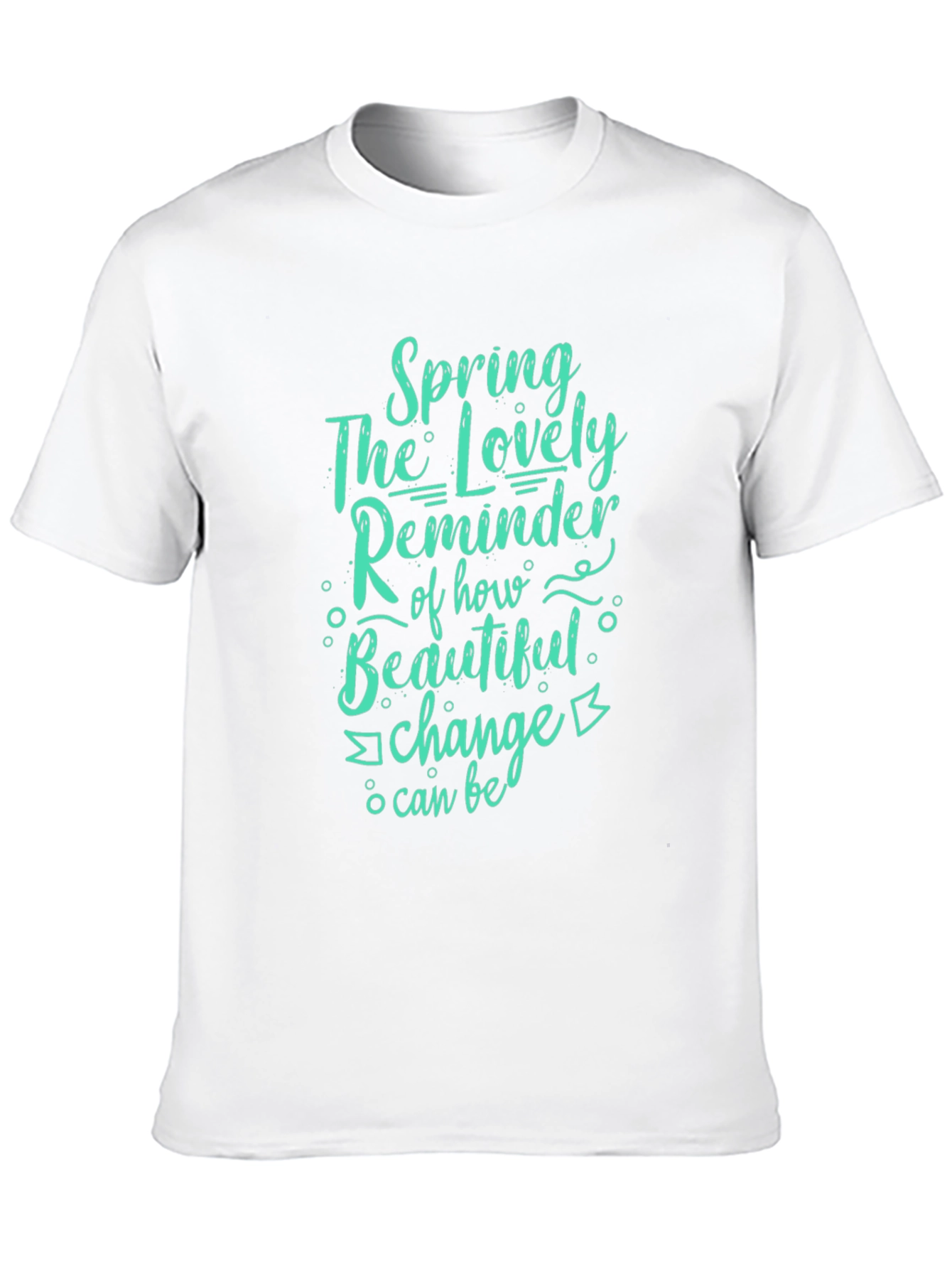 Black Spring Reminder Graphic Tee - Stylish Comfort view 10