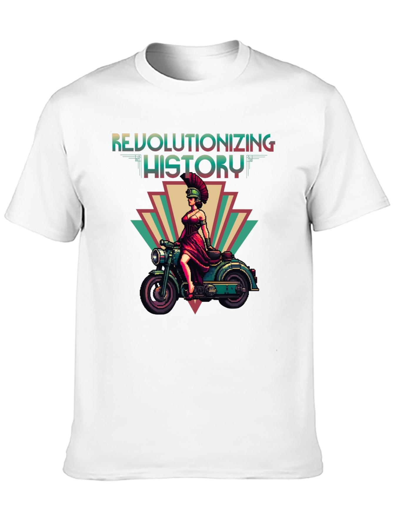 Black Revolutionizing History Graphic Tee view 10