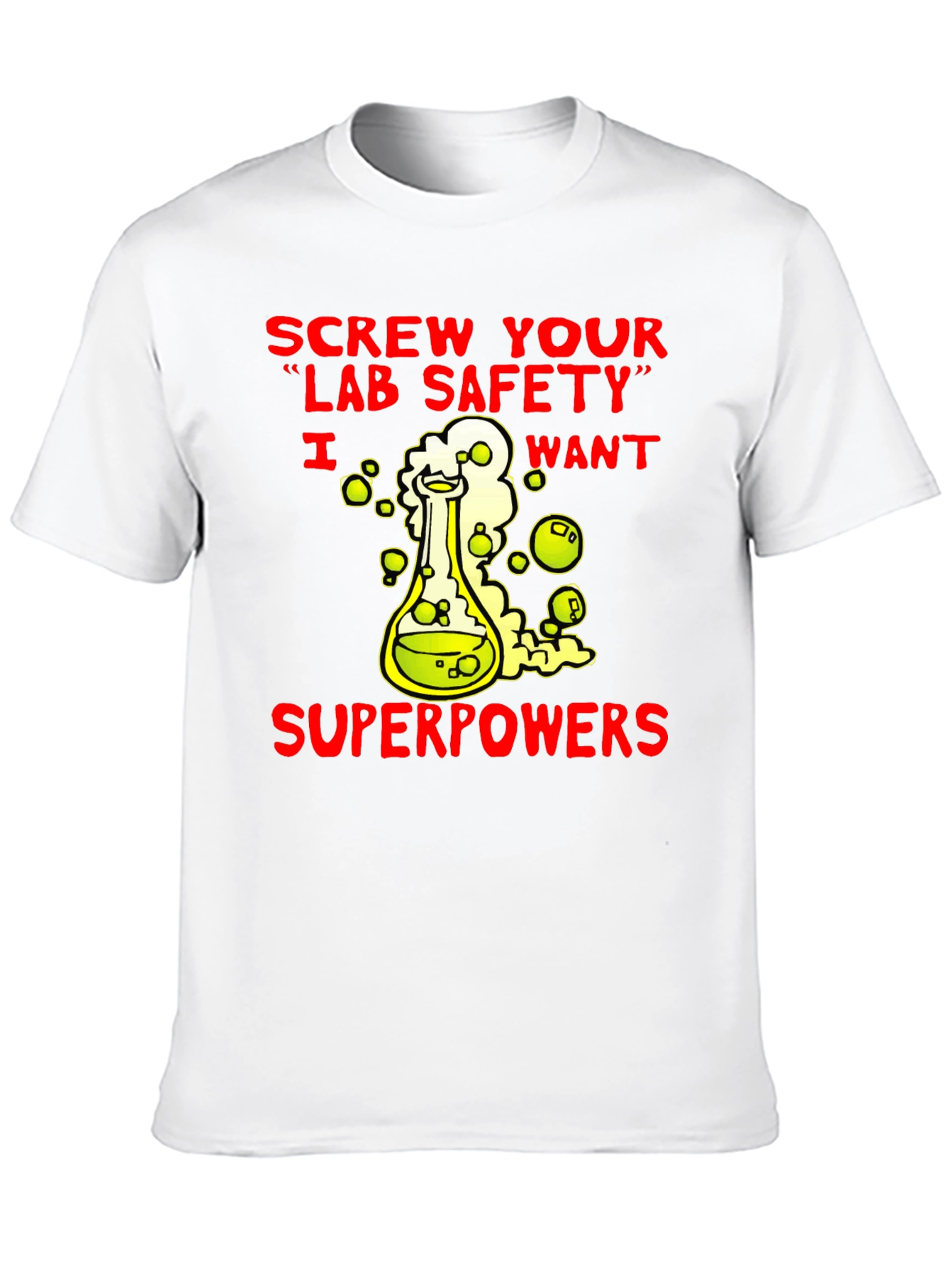 Black Lab Safety Superpowers T-Shirt view 10