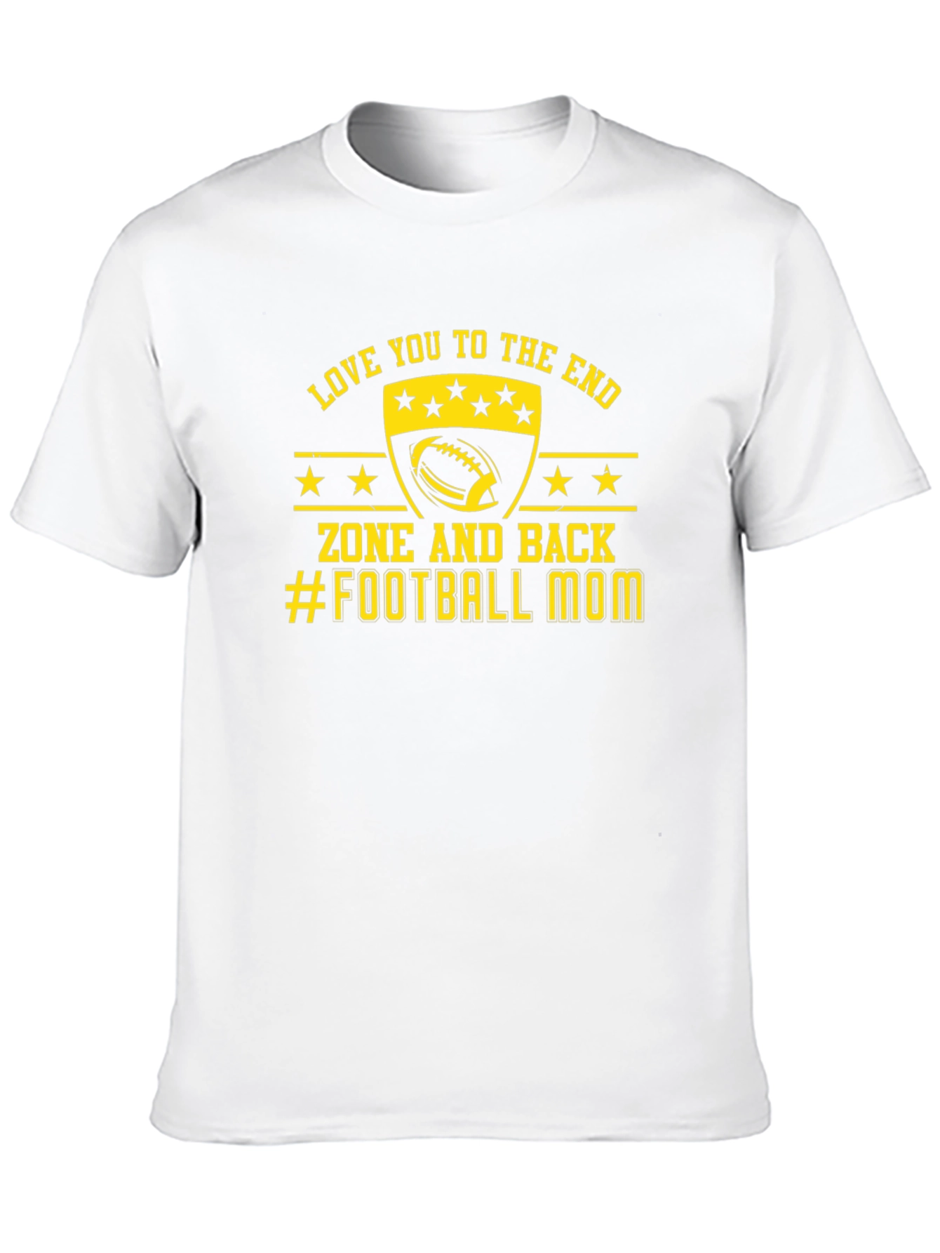 Black Love You to The End Football Mom T-Shirt view 10