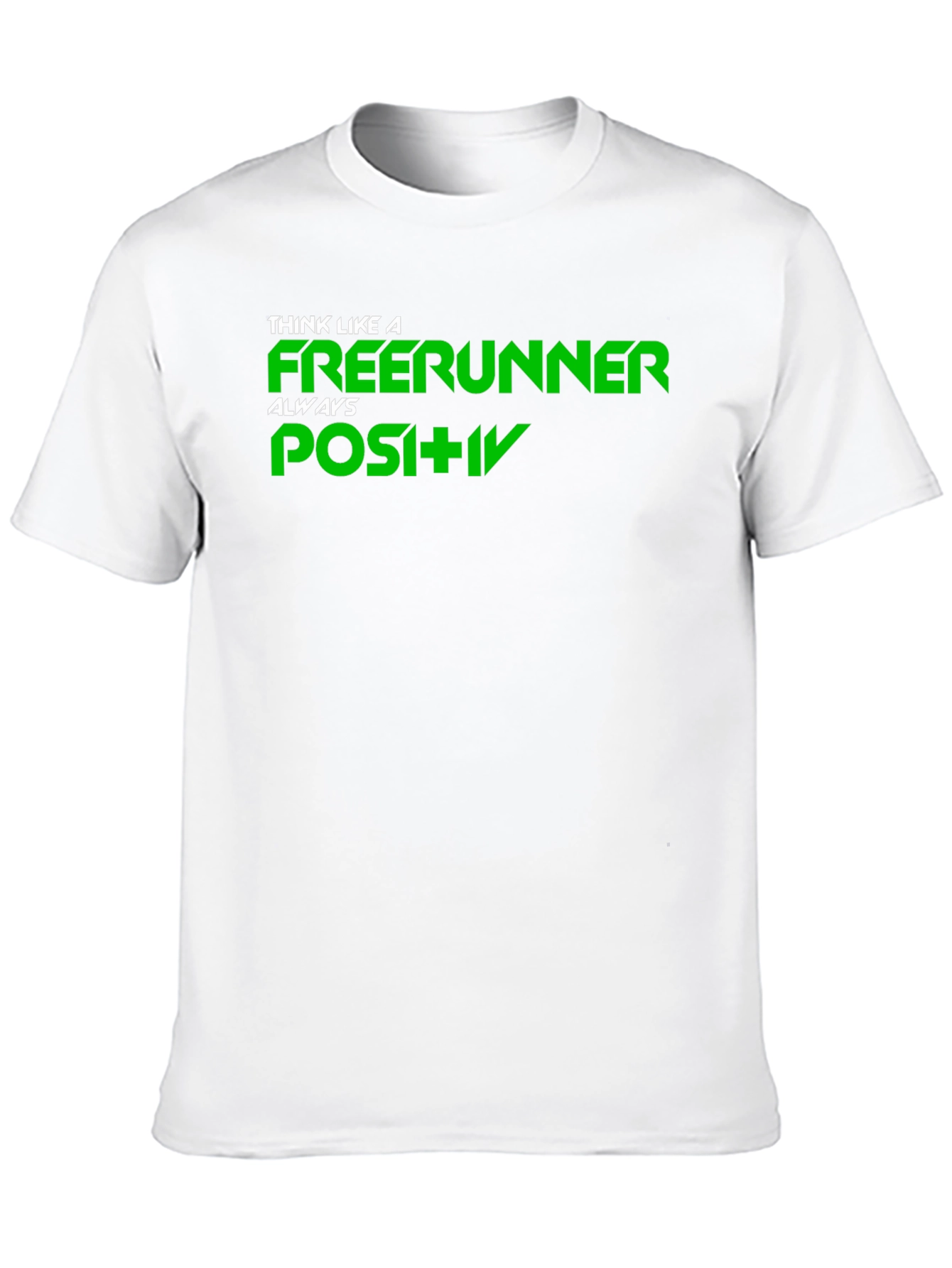 Black Freerunner Positive Mindset Black T-Shirt view 10