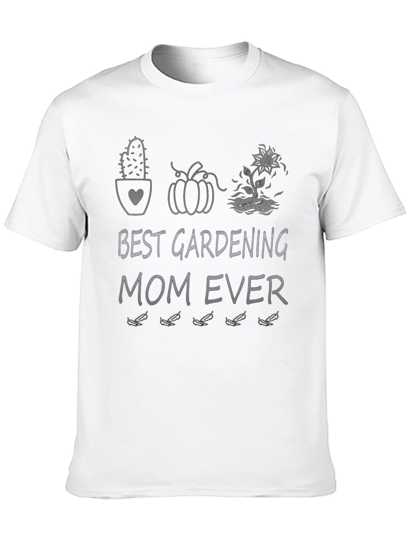 Black Best Gardening Mom Ever T-Shirt, Garden Lover Tee view 10