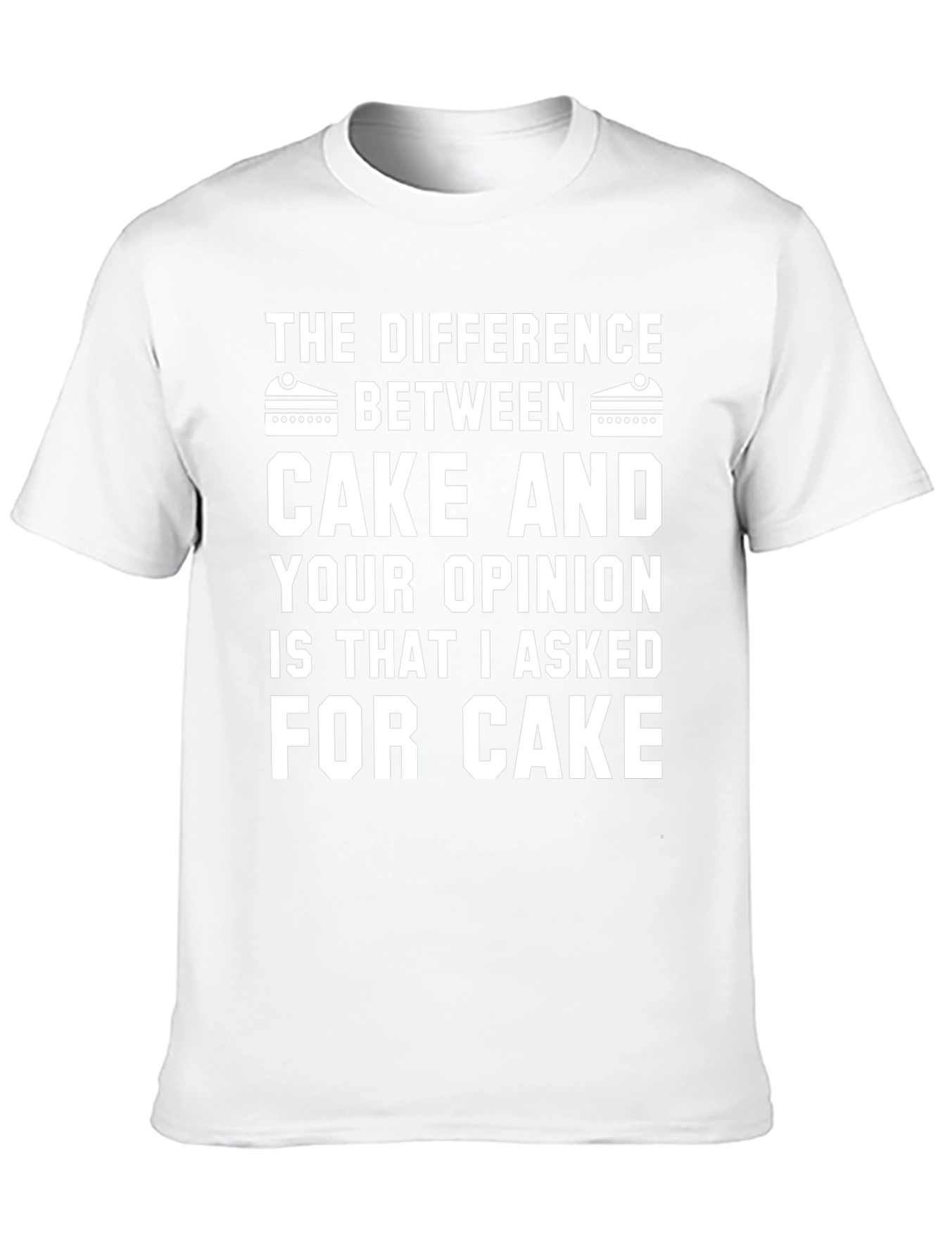 Black Cake vs Opinion Graphic Tee view 10