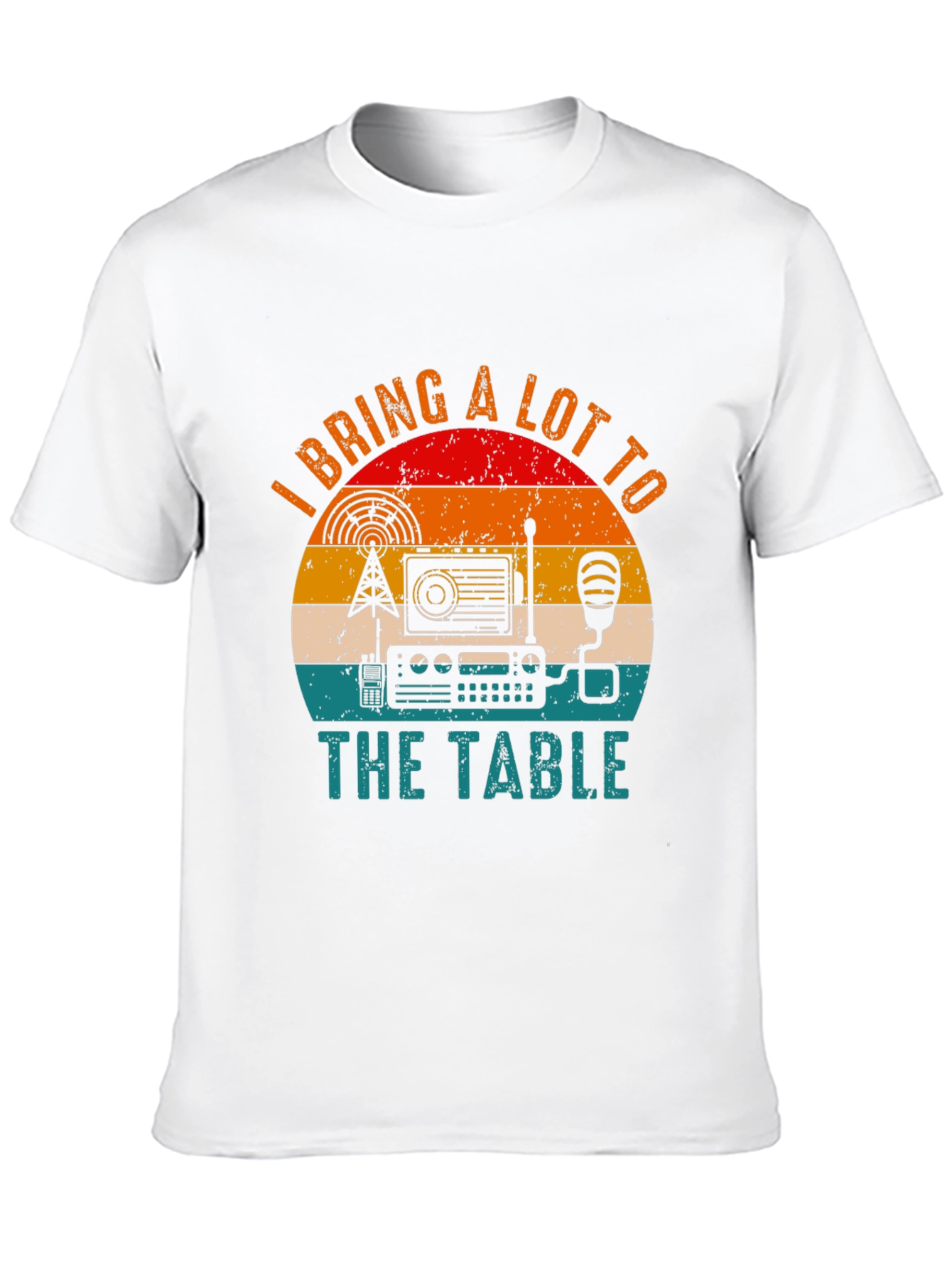 Black Ham Radio Operator T-Shirt - I Bring A Lot To The Table view 10