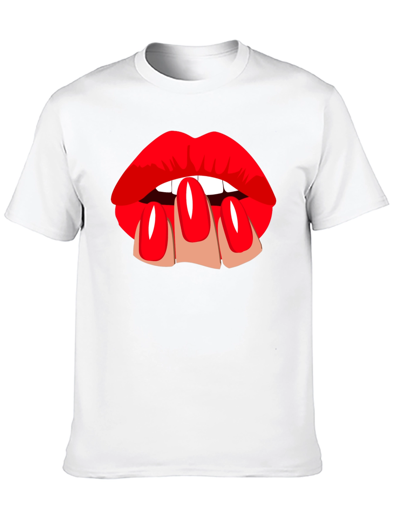 Black Lip Service Graphic T-Shirt view 10