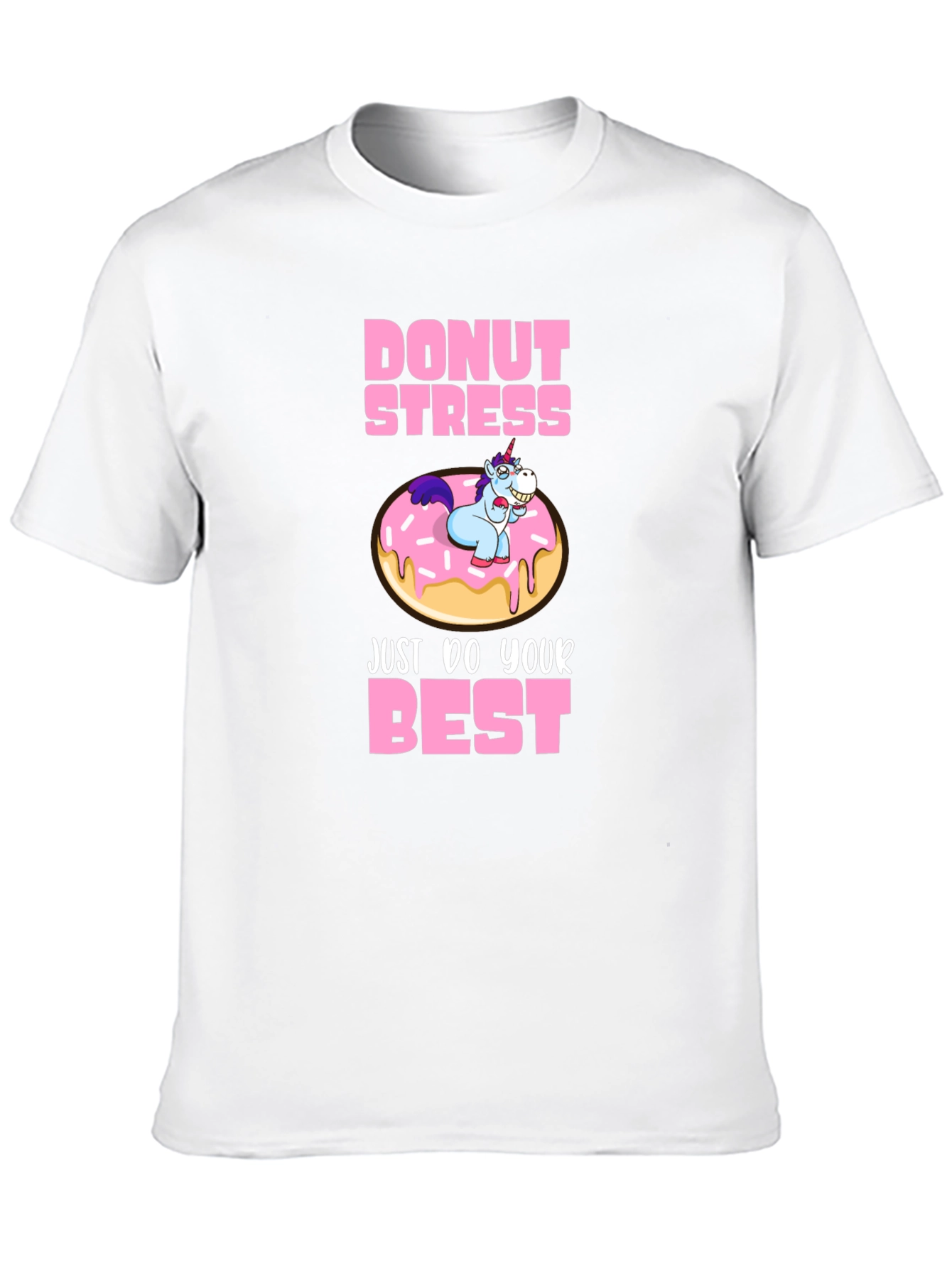Black Donut Stress T-Shirt view 10