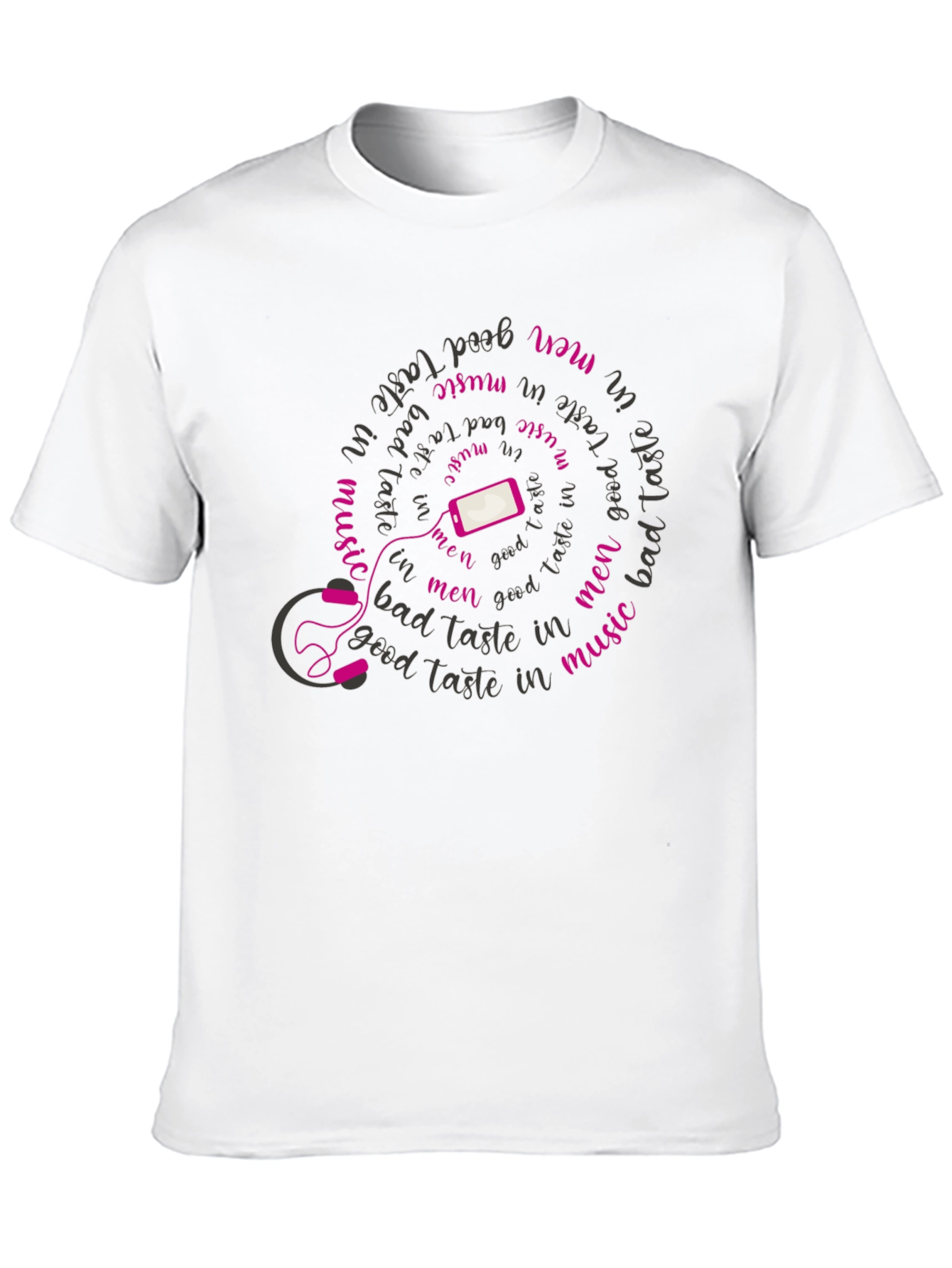 Black Music Lover T-Shirt - Bad Taste in Music view 10