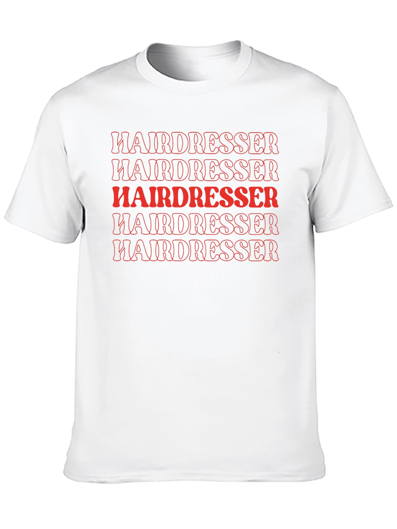Black Hairdresser T-Shirt - Stylish Graphic Tee view 10