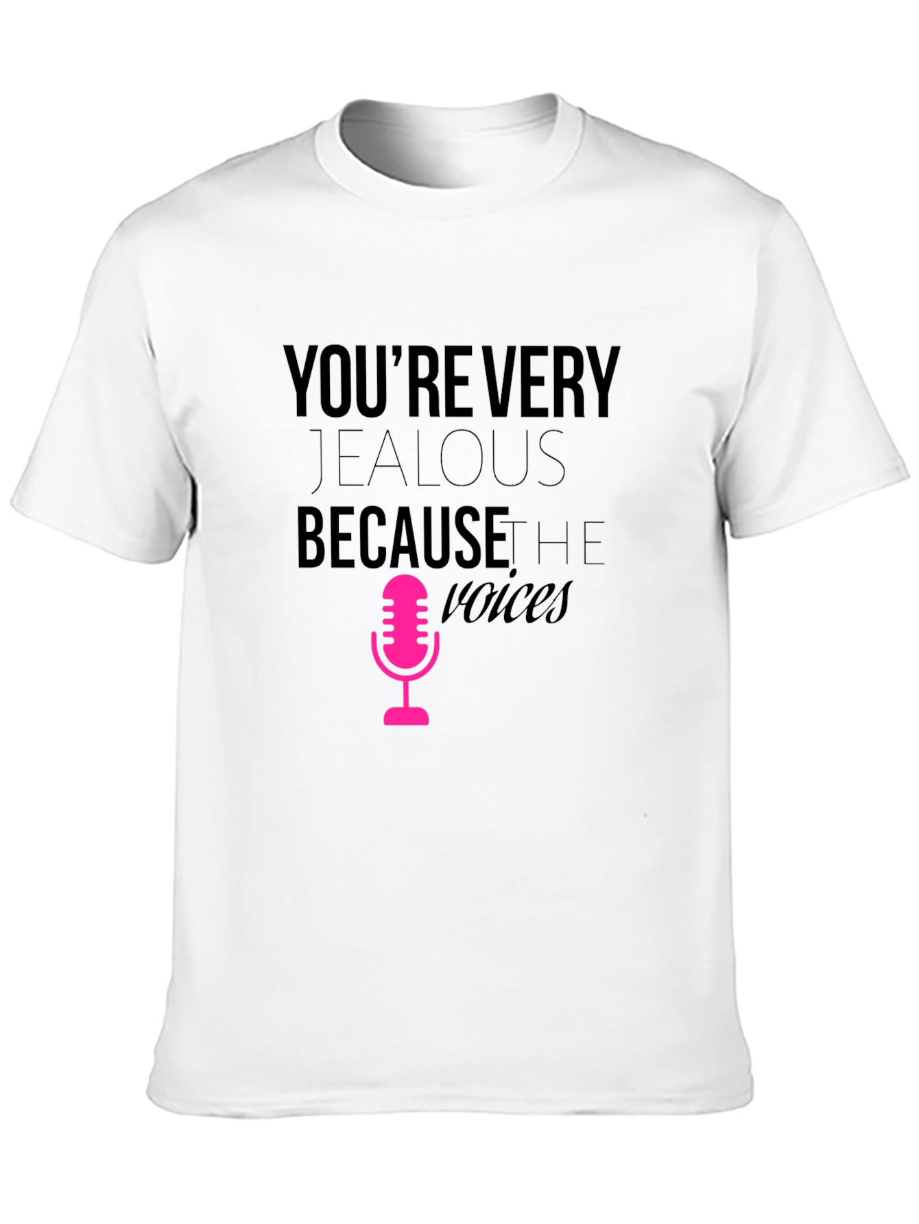 Jealous Voices Black Graphic Tee - 10