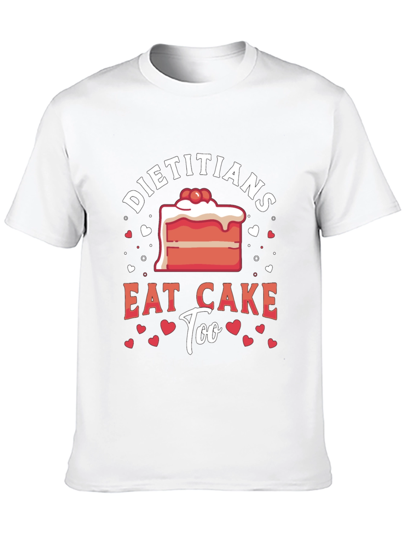 Black Dietitians Eat Cake Too T-Shirt view 10