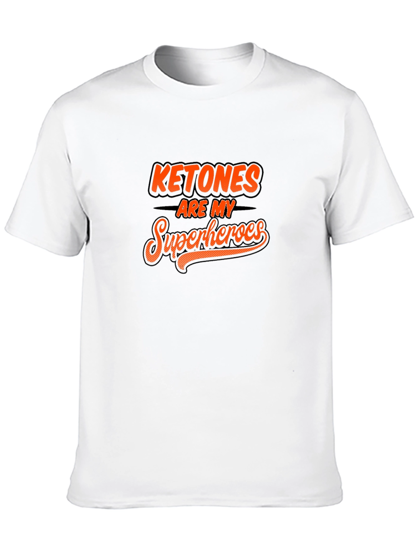 Black Ketones Are My Superheroes Black T-Shirt view 10