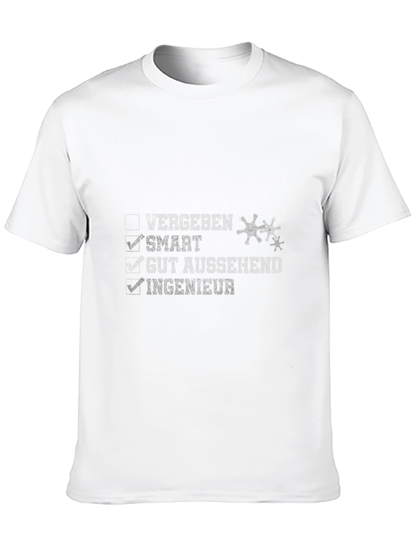 Black Engineer Humor T-Shirt - Smart Good Looking Taken view 10