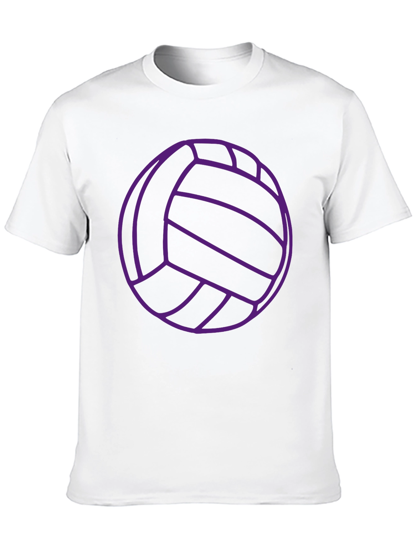 Black Volleyball Graphic T-Shirt - Black view 10
