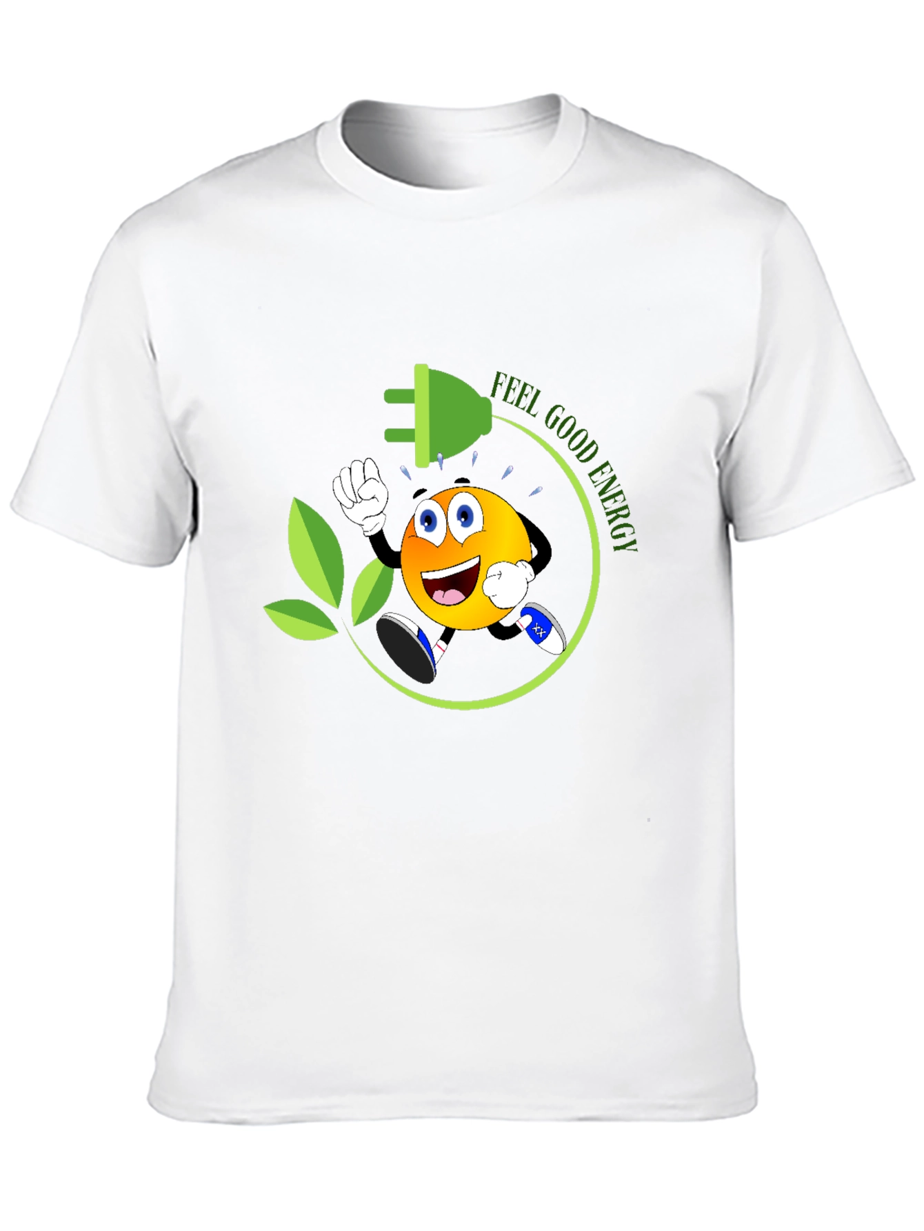 Black Feel Good Energy Black T-Shirt view 10