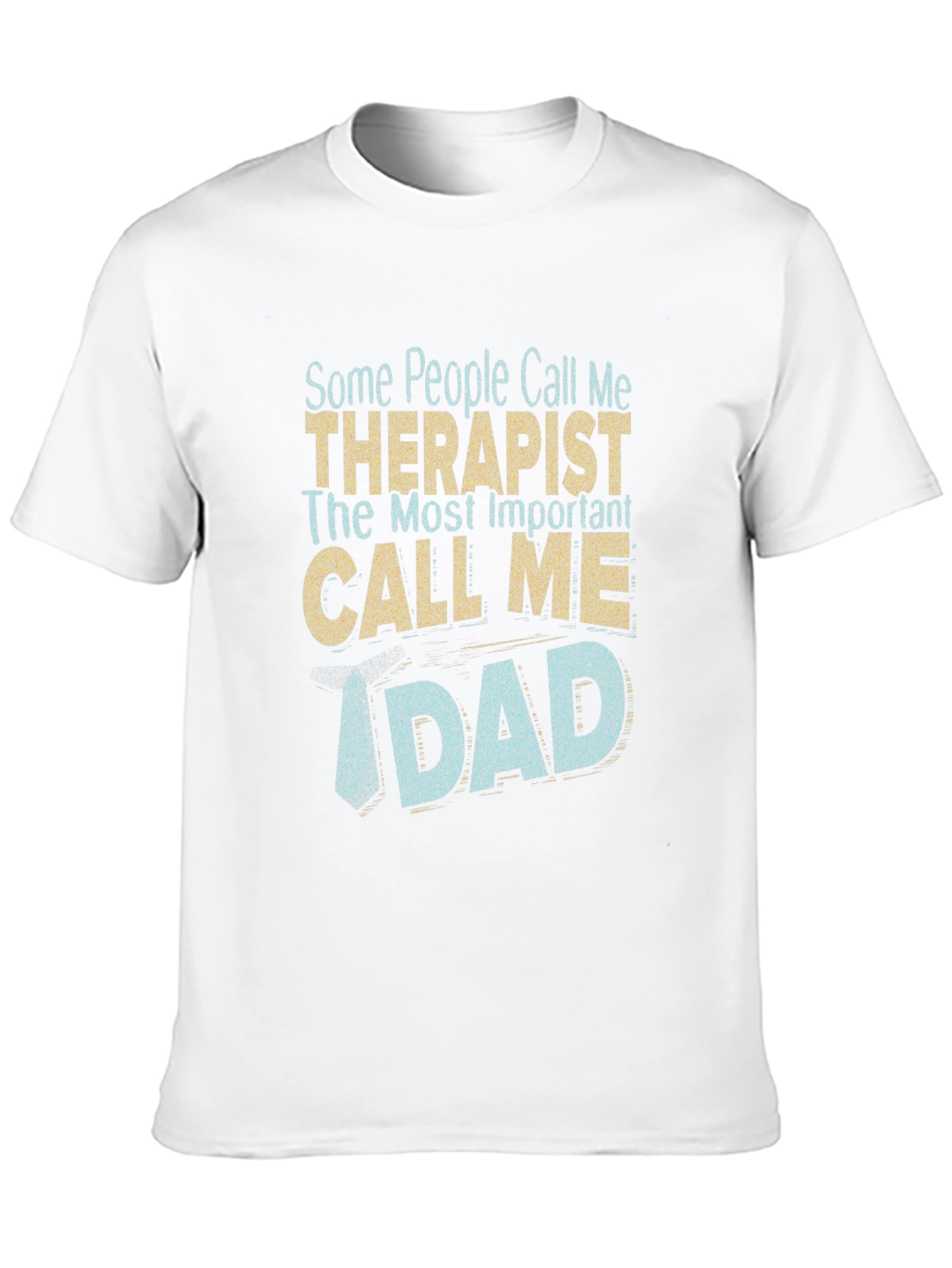 Black Therapist Dad Graphic T-Shirt view 10