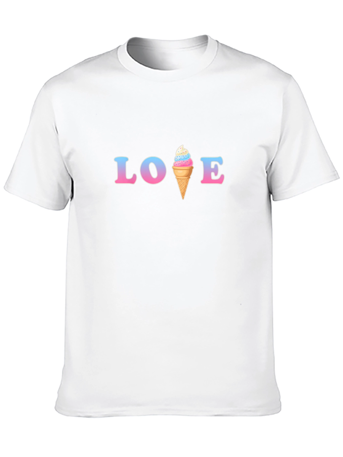 Black Love Ice Cream Graphic T-Shirt view 10