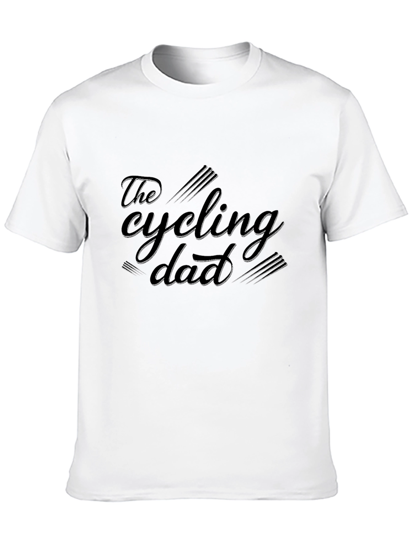 Black The Cycling Dad T-Shirt -  Stylish Gift for Cyclists view 10