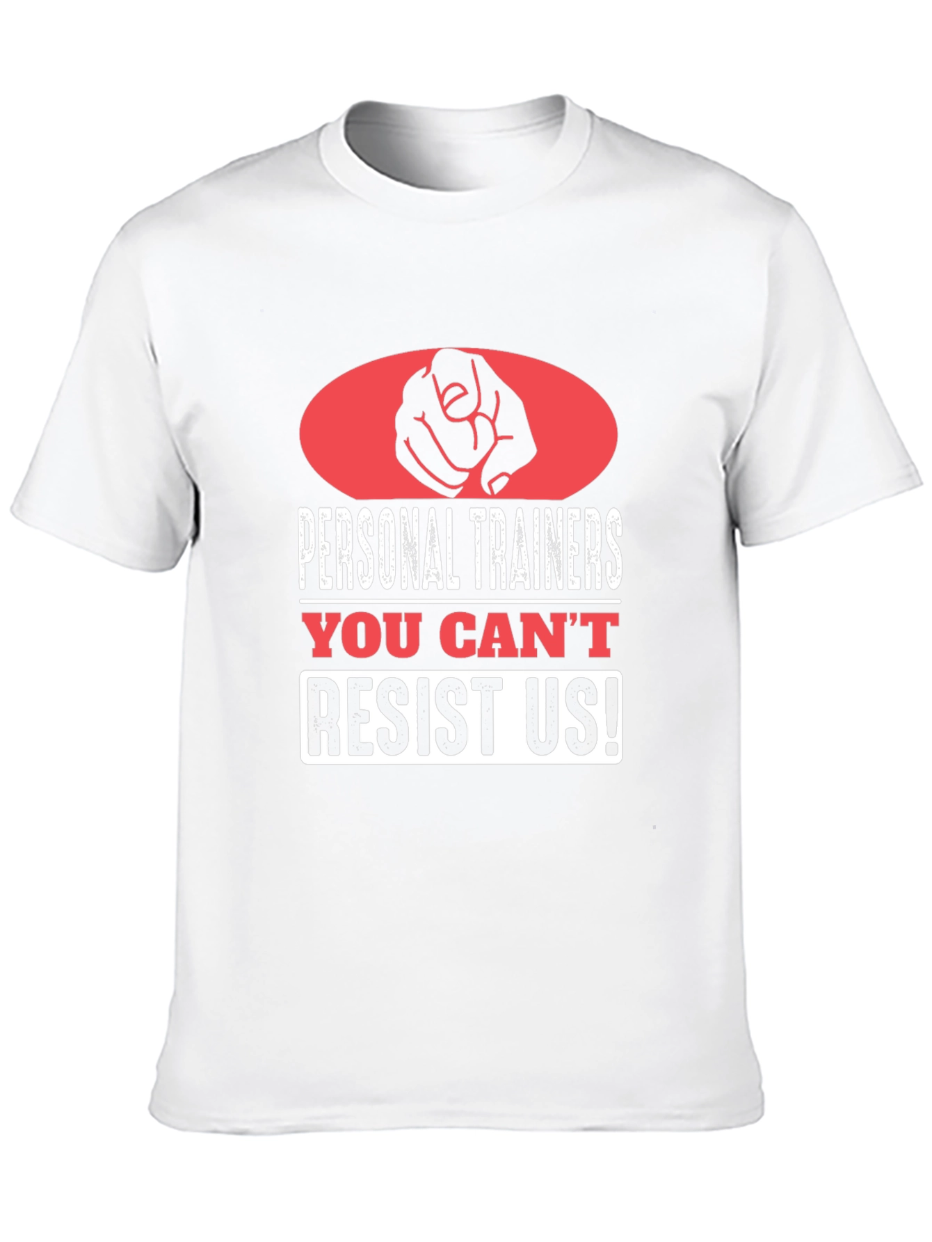 Black Personal Trainers Graphic Tee - You Can't Resist Us! view 10