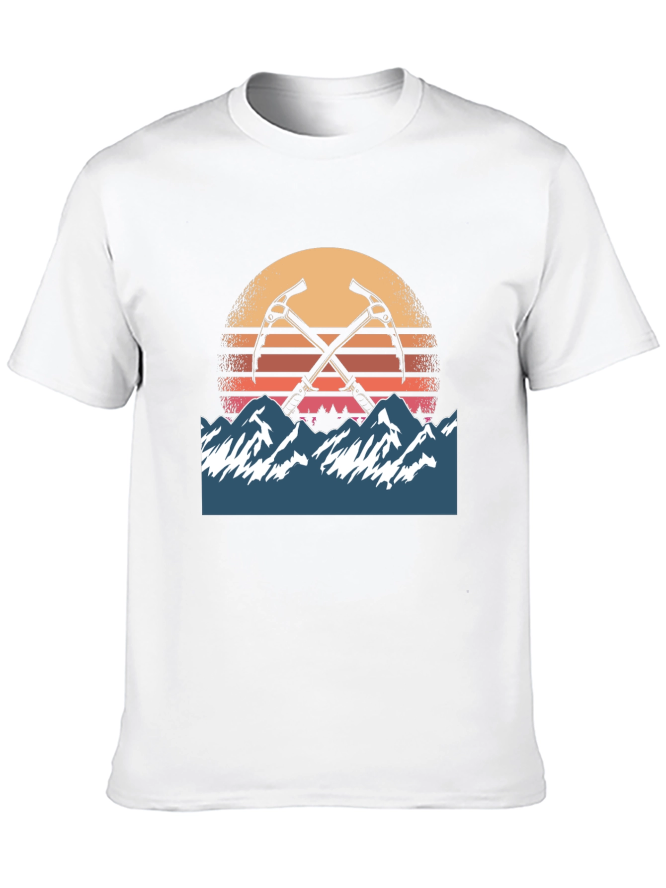 Black Mountain Sunset Climber Tee - Adventure Awaits view 10