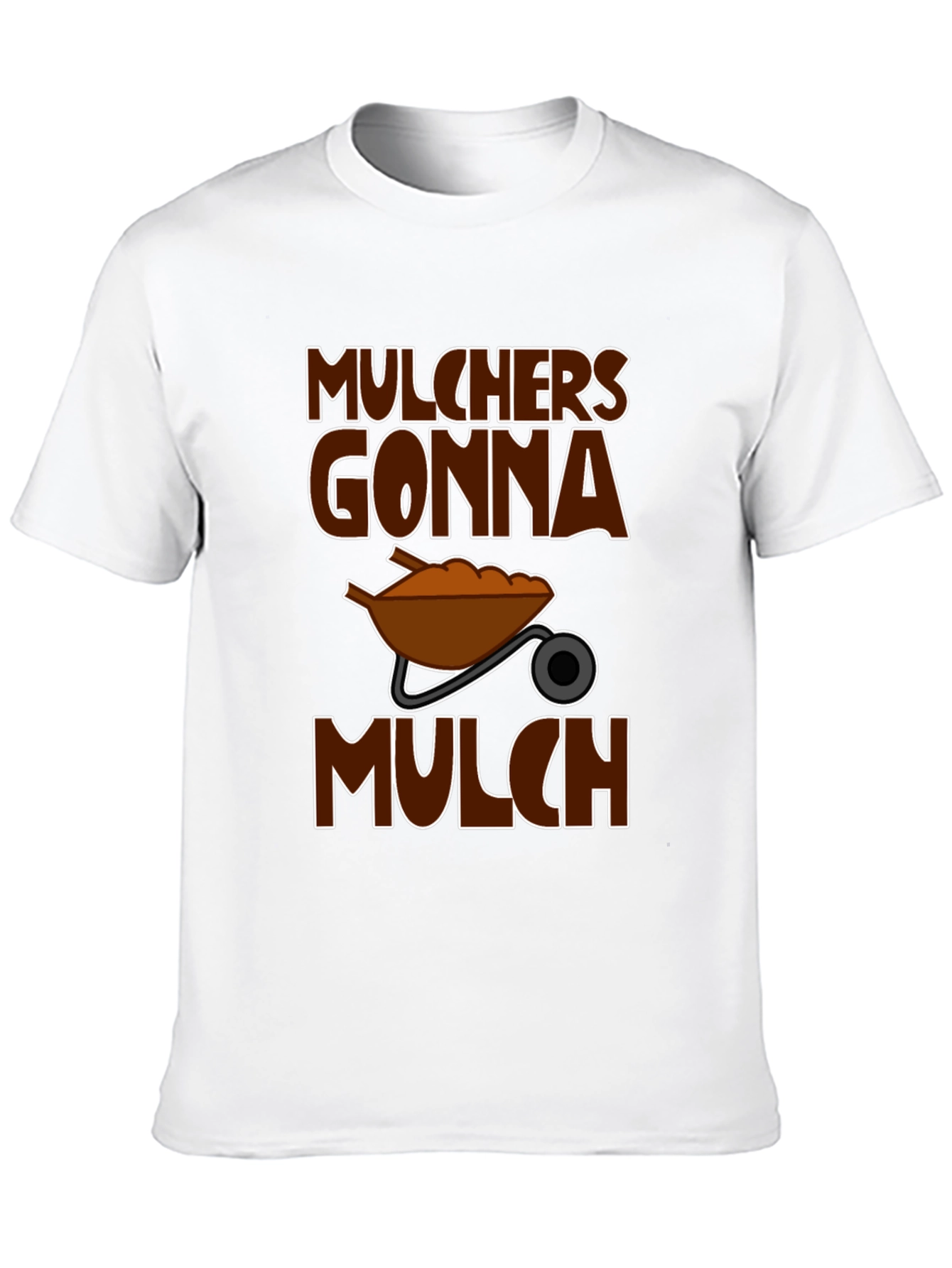 Black Mulchers Gonna Mulch T-Shirt Funny Gardening Tee view 10