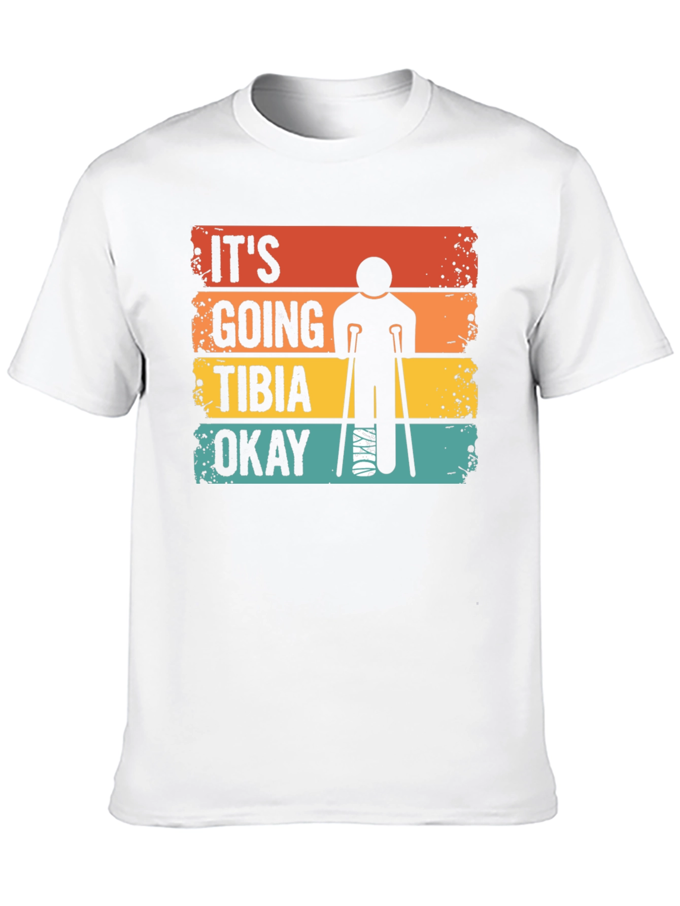 Black It's Going Tibia Okay T-Shirt view 10