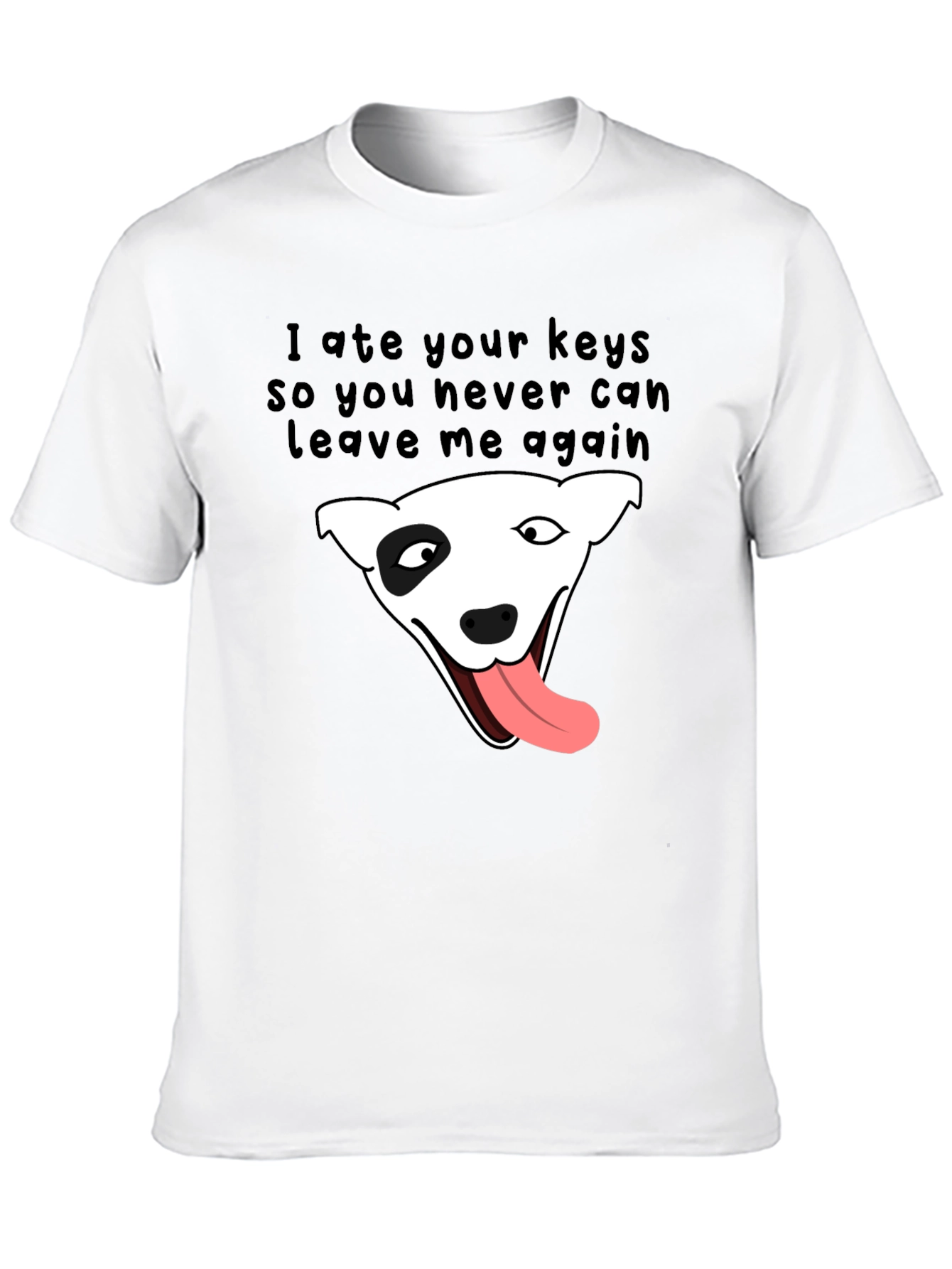 Dog Ate My Keys Graphic Tee - Never Leave Again! - 10