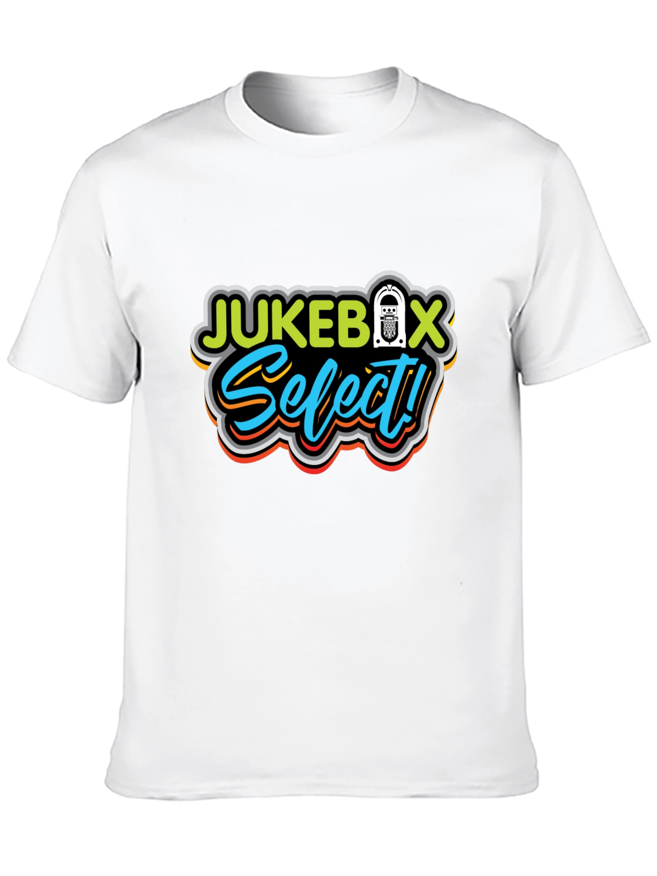 Black Jukebox Select Graphic Tee view 10