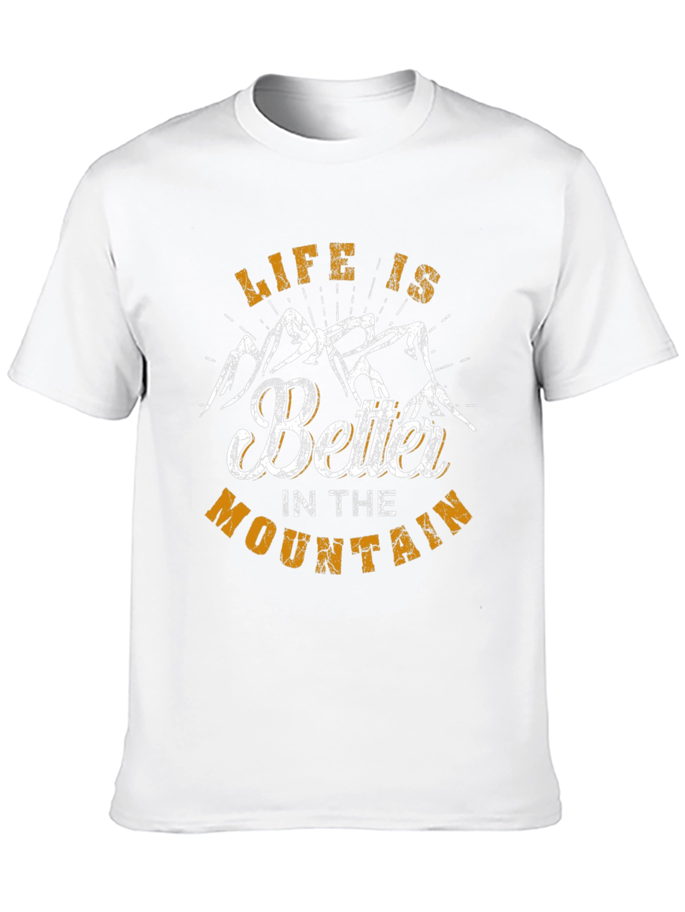 Black Life is Better in the Mountains T-Shirt view 10