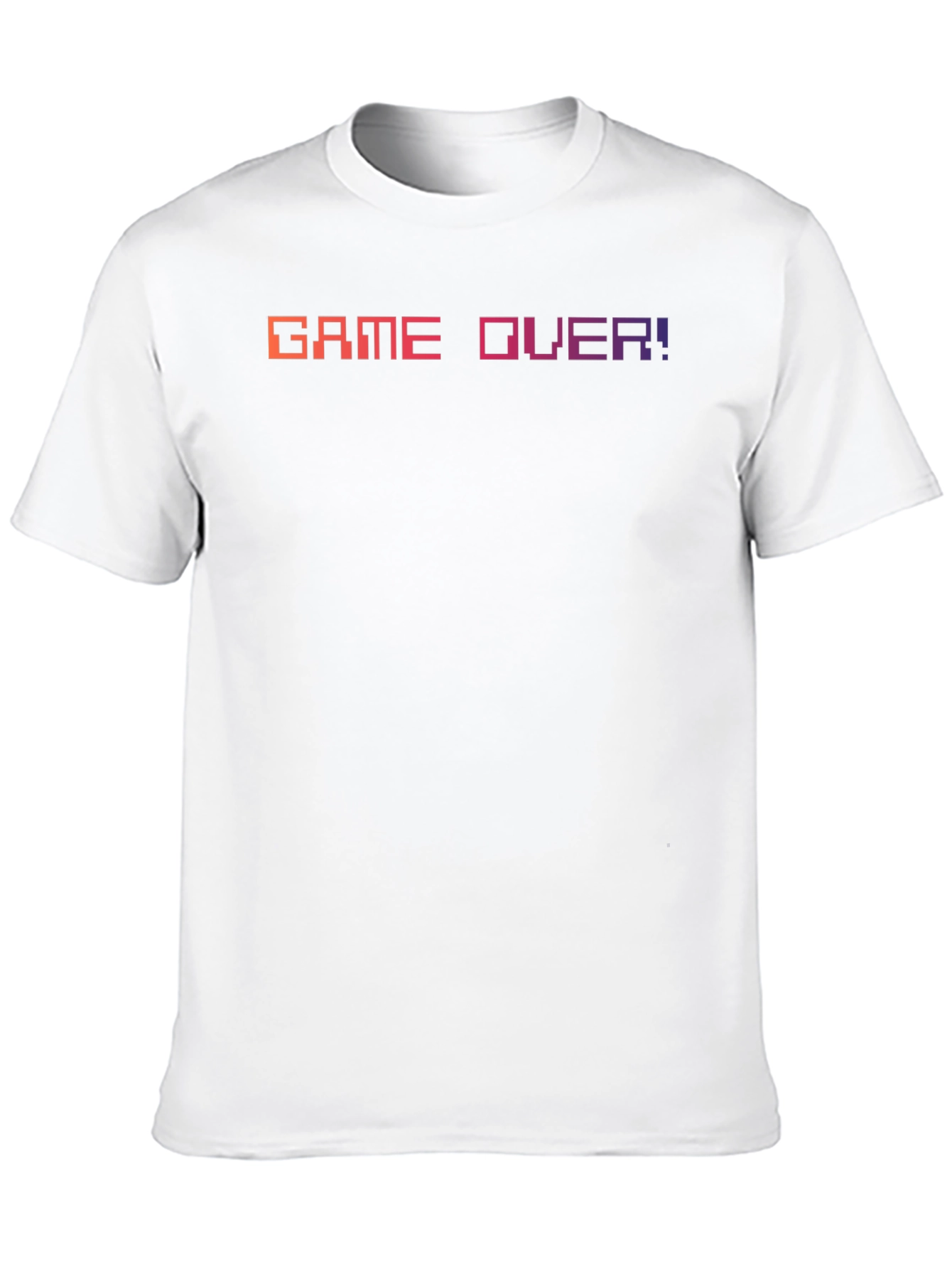 Black Game Over T-Shirt - Retro Pixel Design view 10