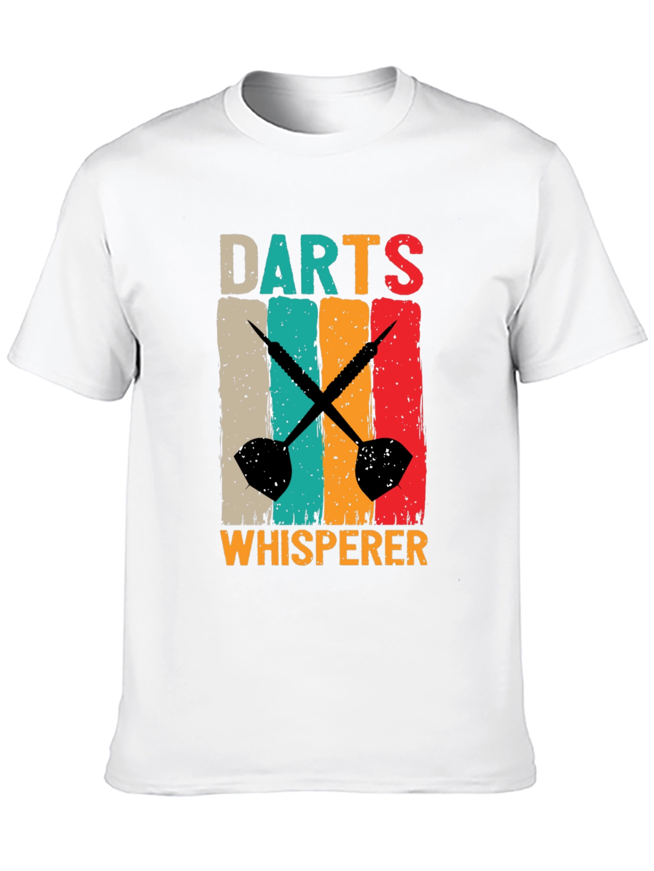 Black Darts Whisperer Graphic T-Shirt view 10