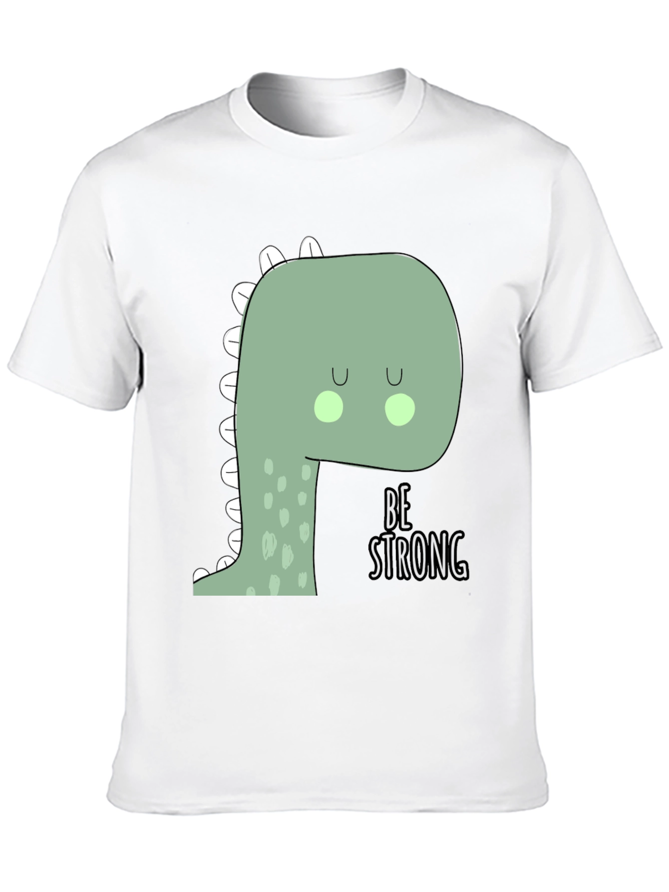 Black Be Strong Dino Tee - Black T-Shirt view 10