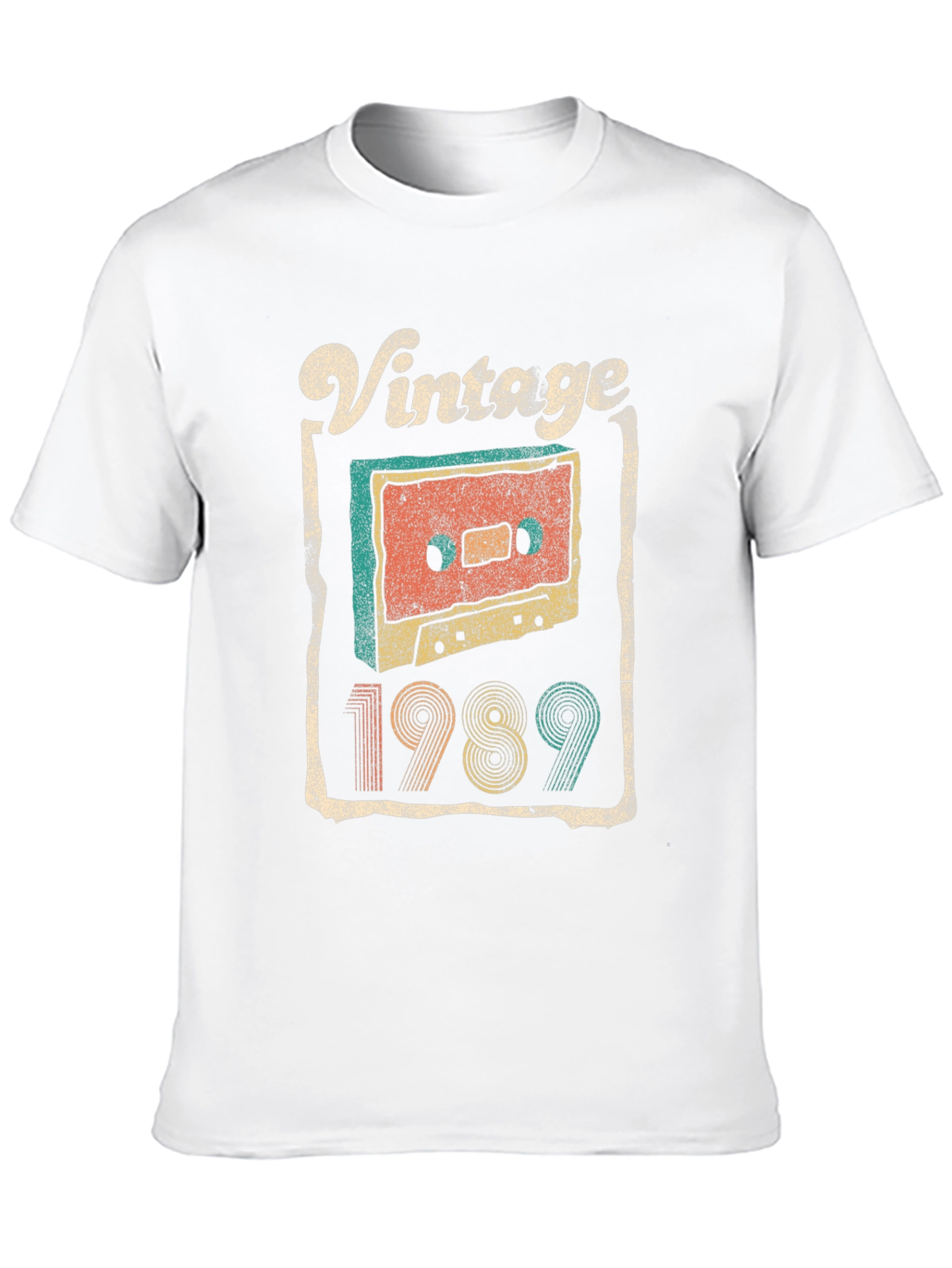 Black Vintage 1989 Cassette Tape T-Shirt view 10