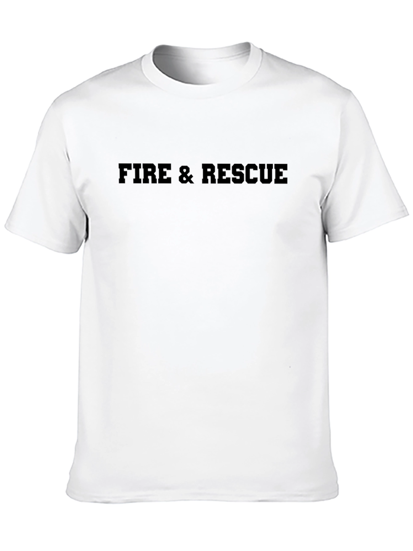 Black Fire & Rescue Black Graphic Tee view 10