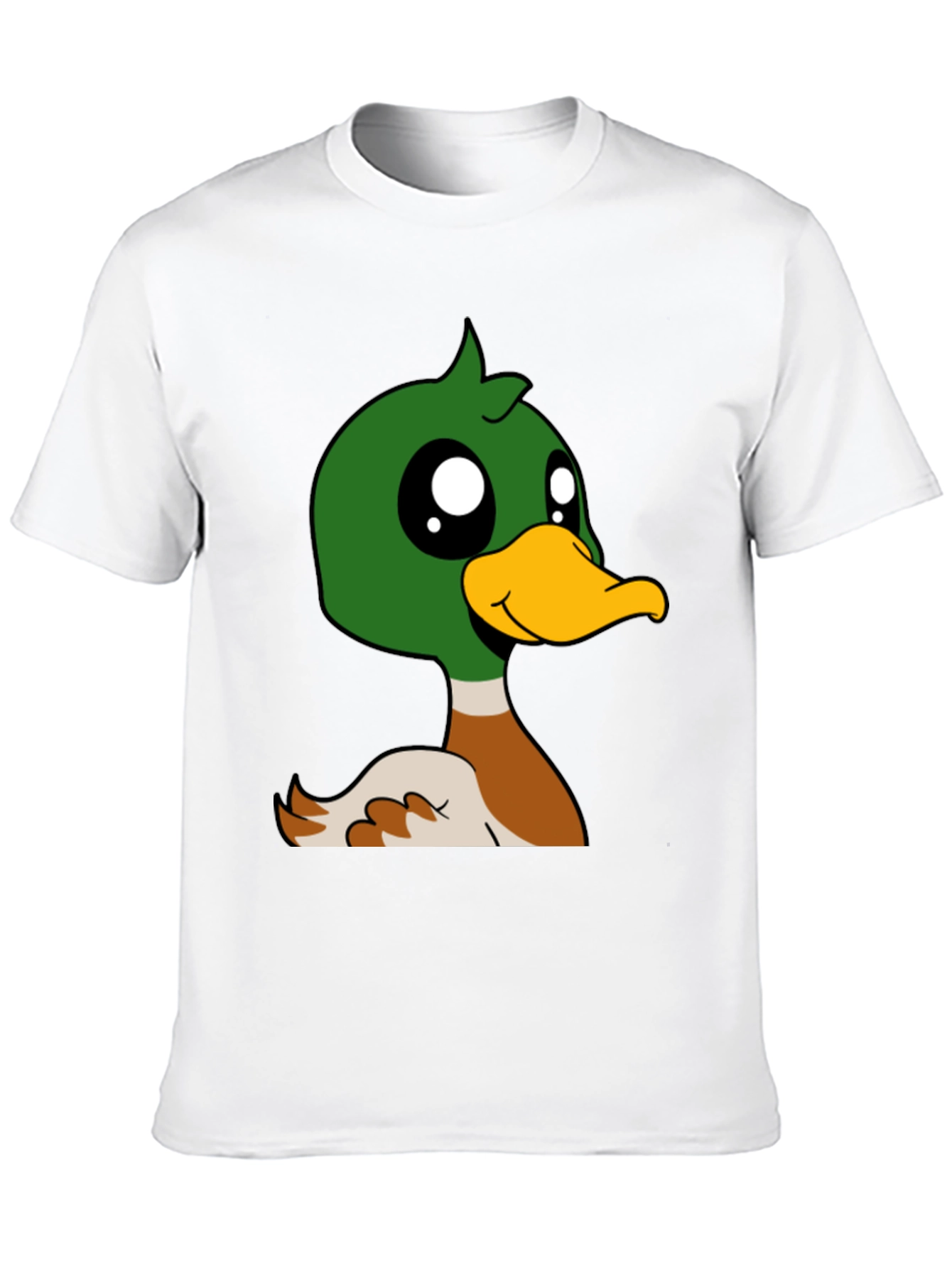 Black Duck Cartoon Graphic Black T-Shirt view 10